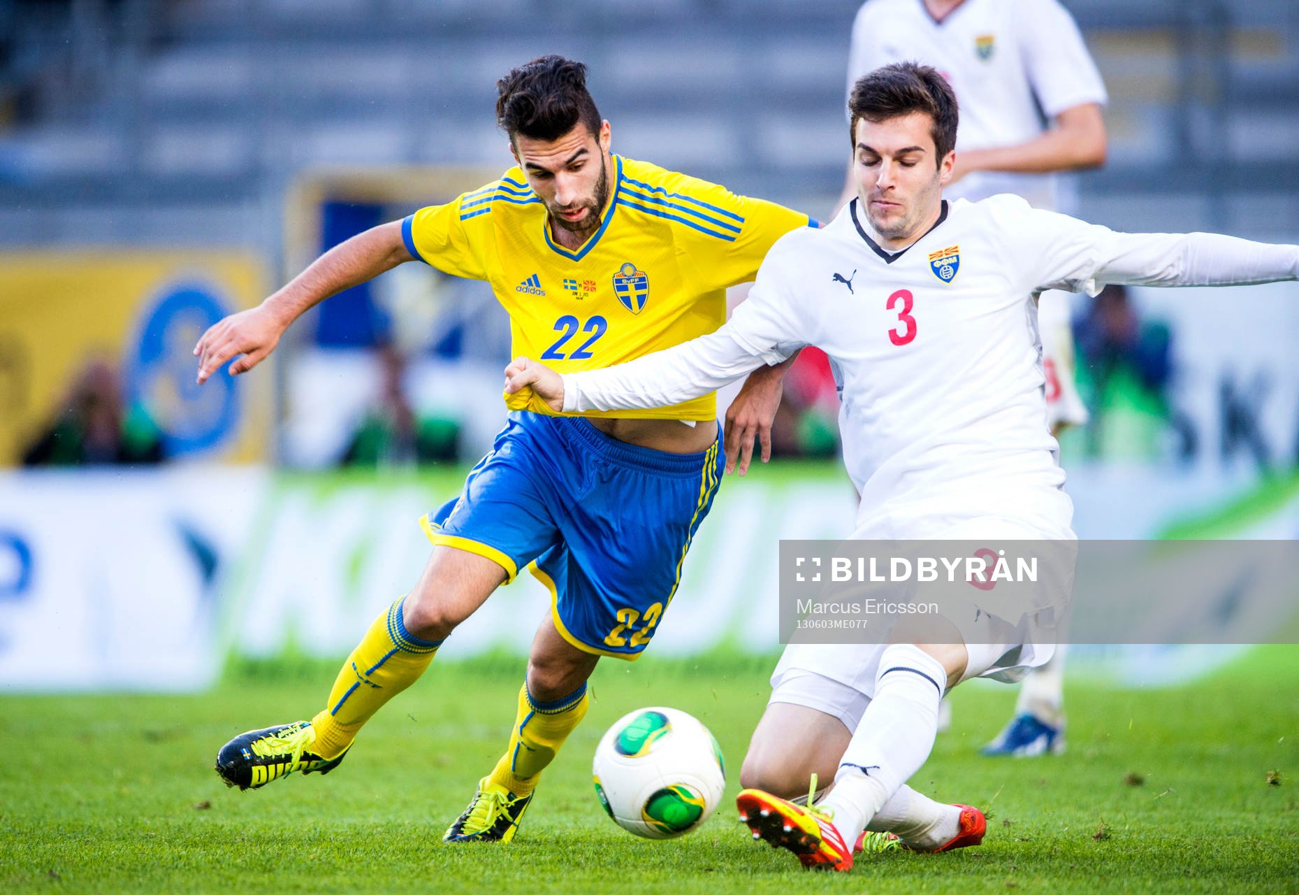 Jimmy Durmaz, Sverige och Darko Glishikj, Makedonien