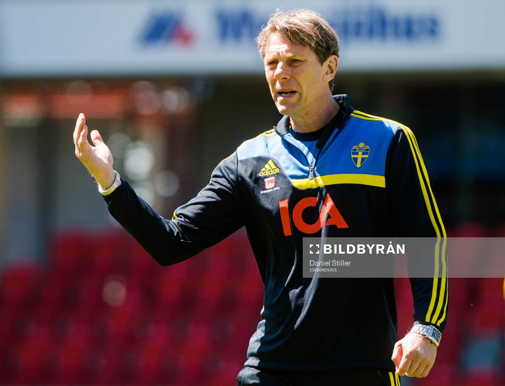 Håkan Ericson, förbundskapten för det svenska