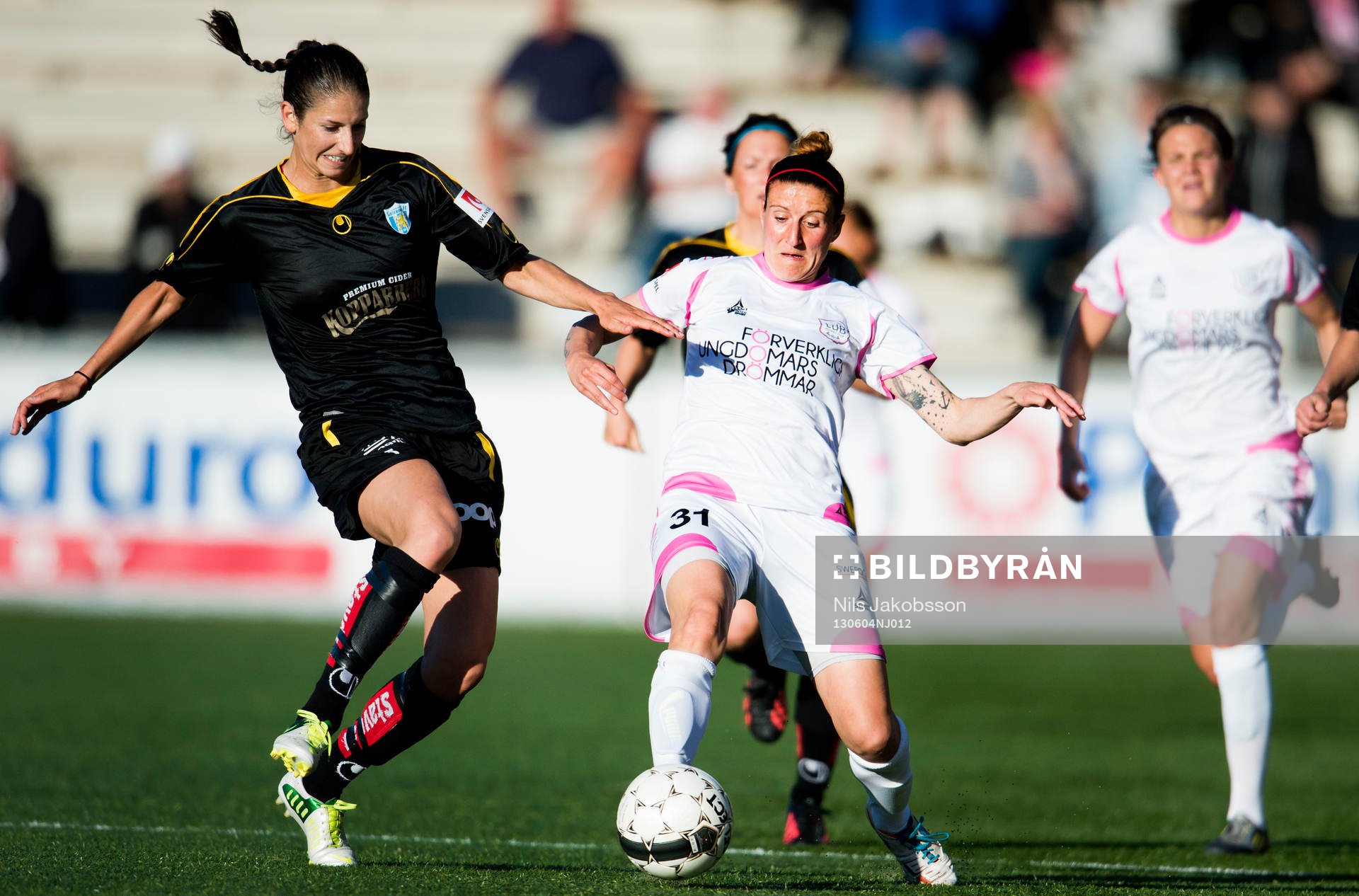 Anna Ahlstrand, Kopparbergs Göteborg, Anja Mittag, LdB FC