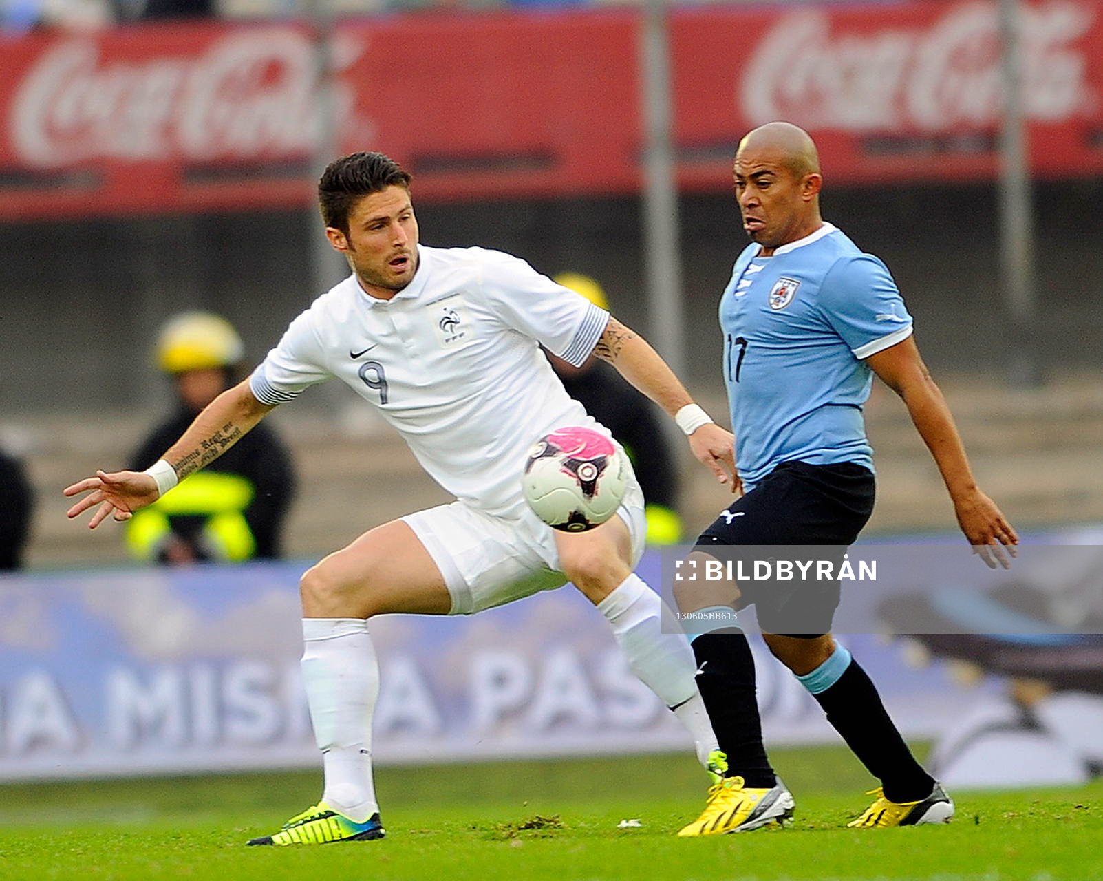 Olivier GIROUD - 05.06.2013 - Uruguay / France - match