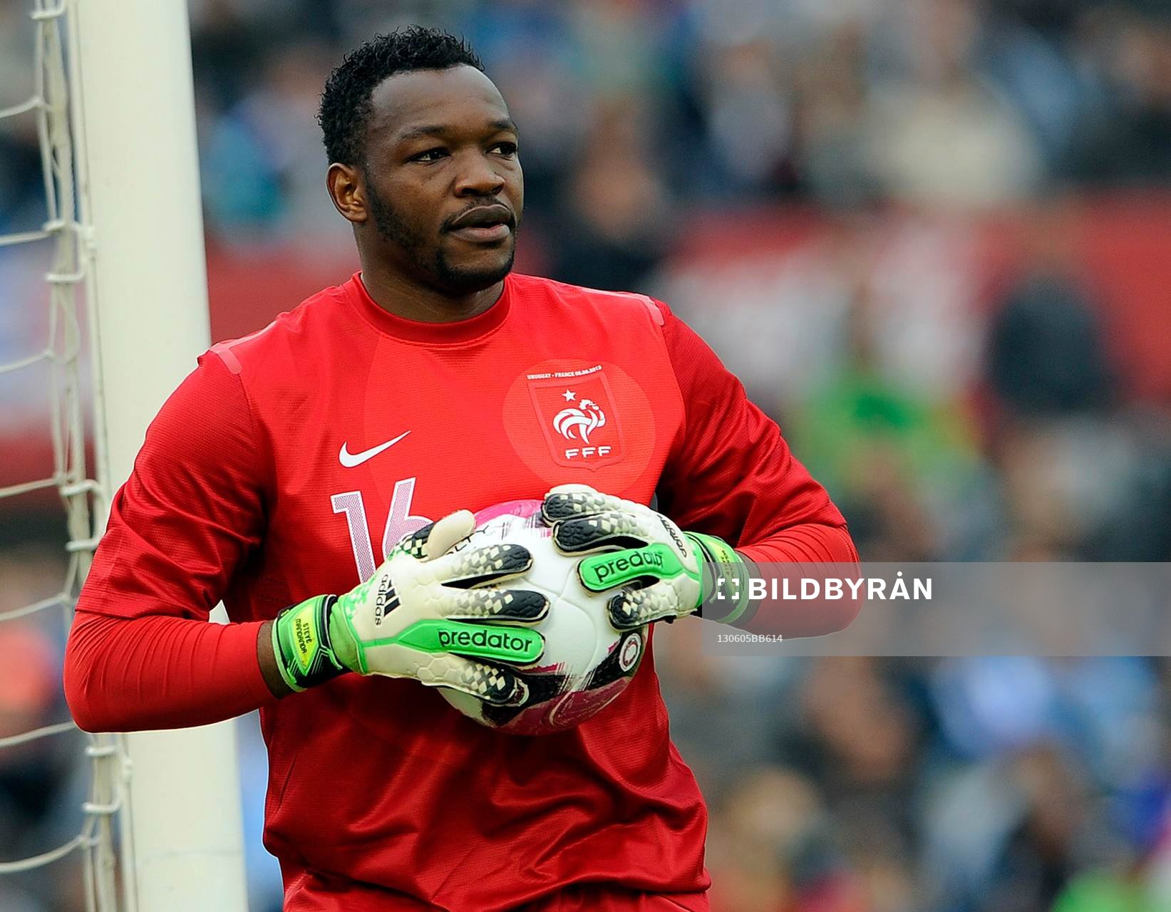 Steve MANDANDA - 05.06.2013 - Uruguay / France - match