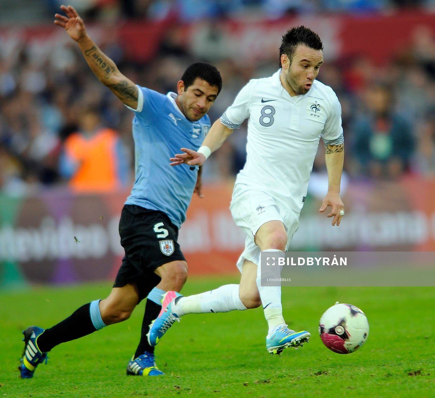 Mathieu VALBUENA - 05.06.2013 - Uruguay / France - match