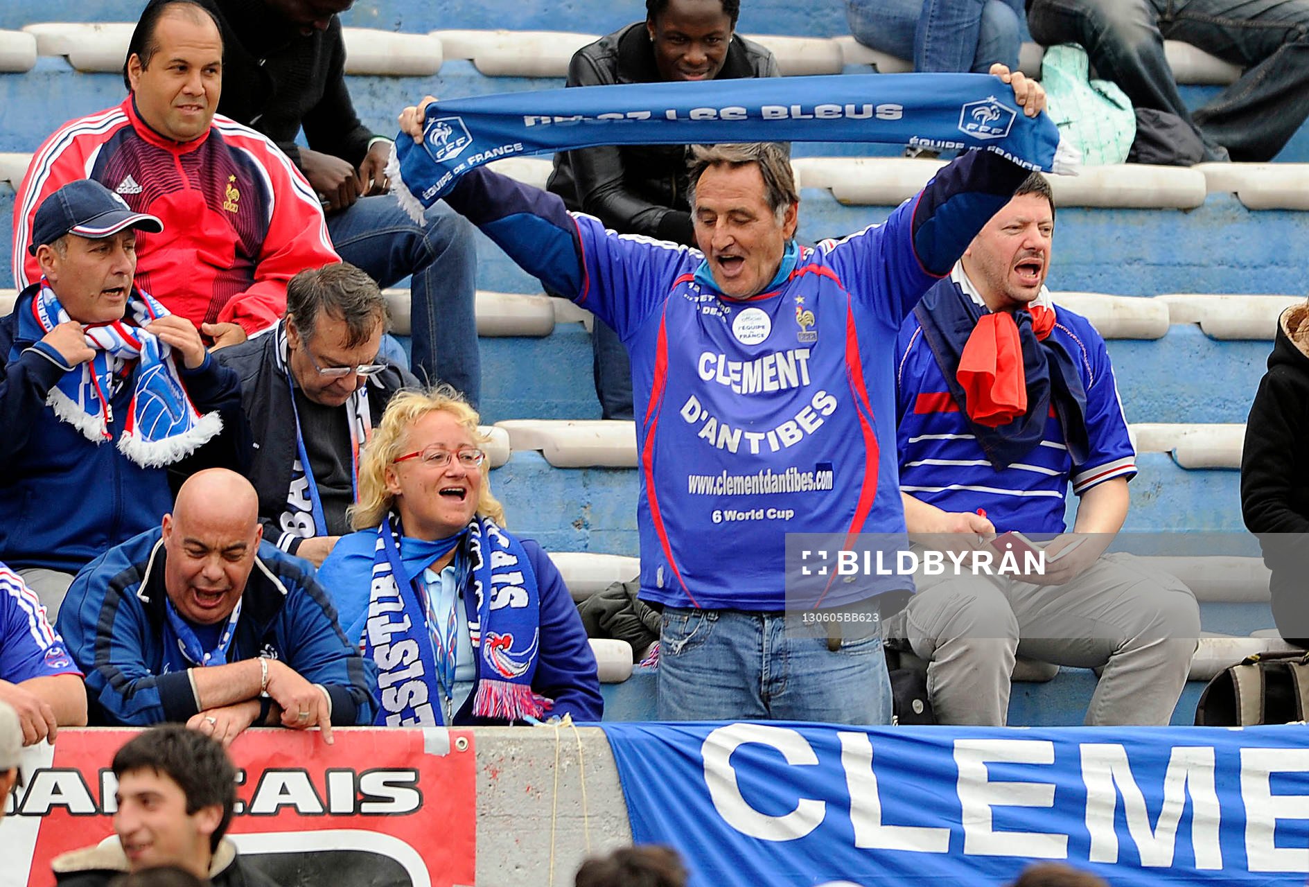 Supporters France - 05.06.2013 - Uruguay / France - match