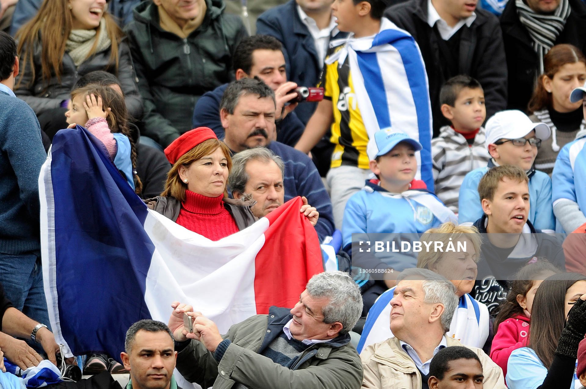 Supporters France - 05.06.2013 - Uruguay / France - match
