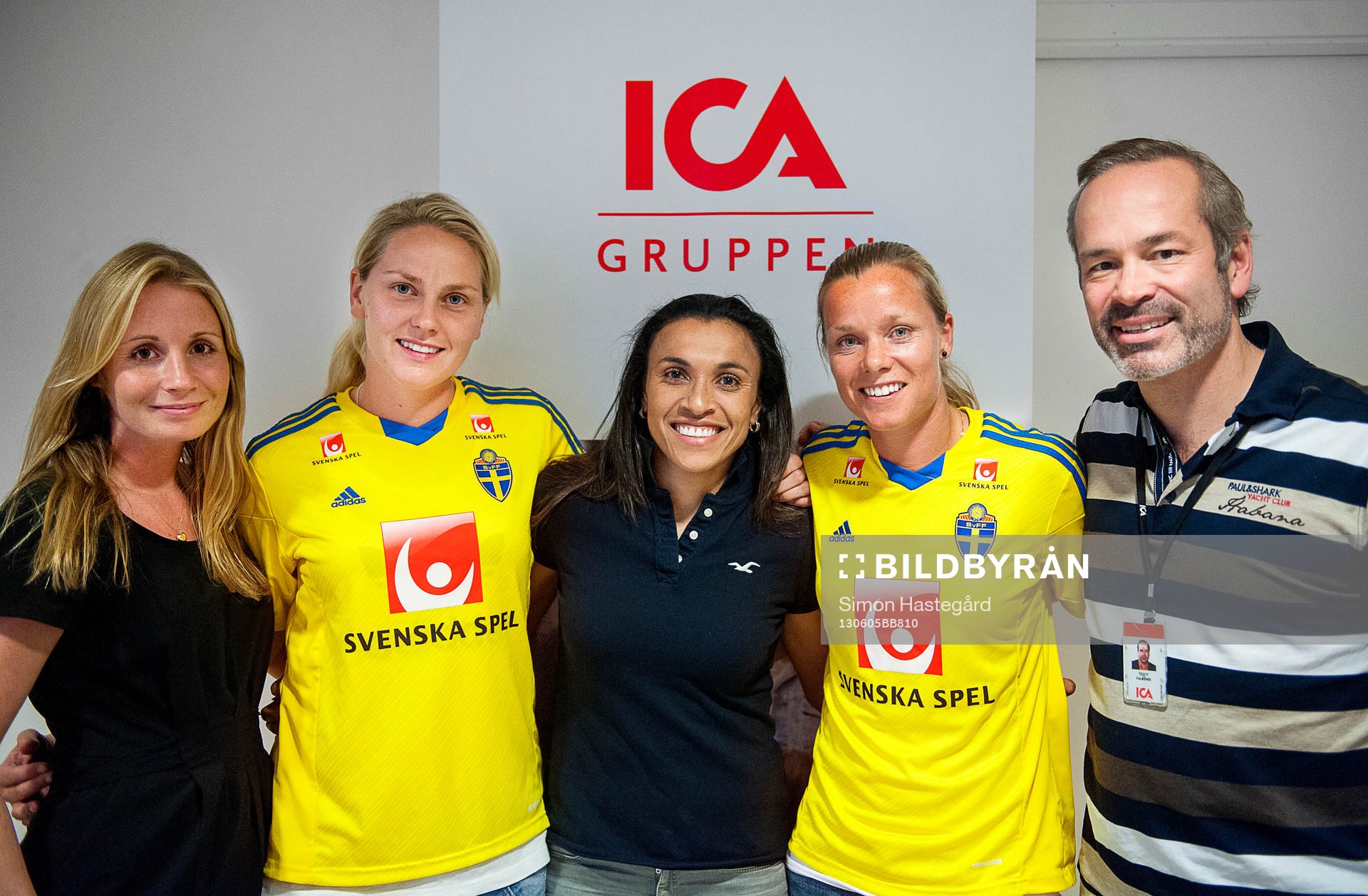Lisa Dahlkvist, Marta Vieira da Silva, Sara Thunebro, och