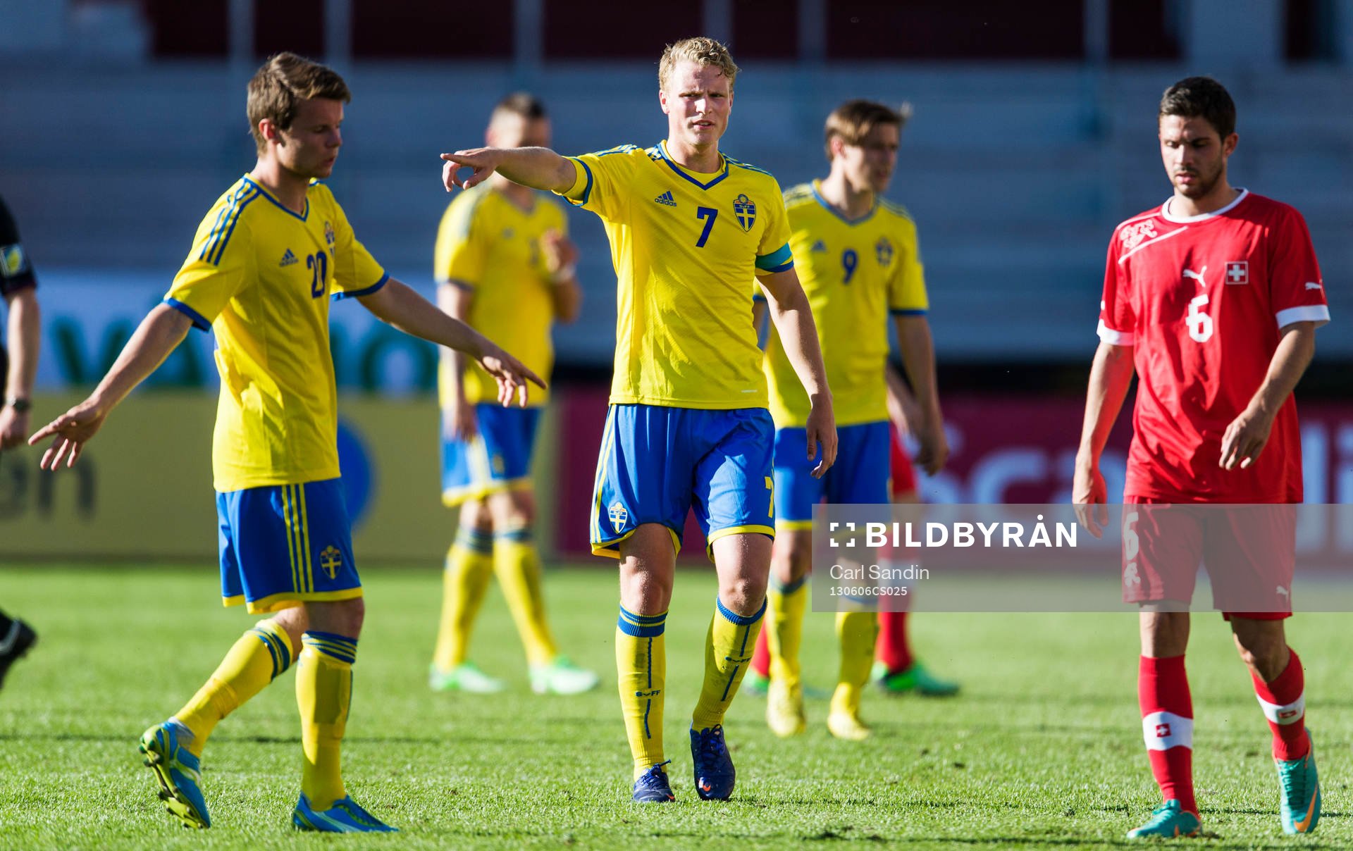 Fotboll, U21, Träningslandskamp, Sverige-Schweiz: Oscar Hiljemark, Sverige.