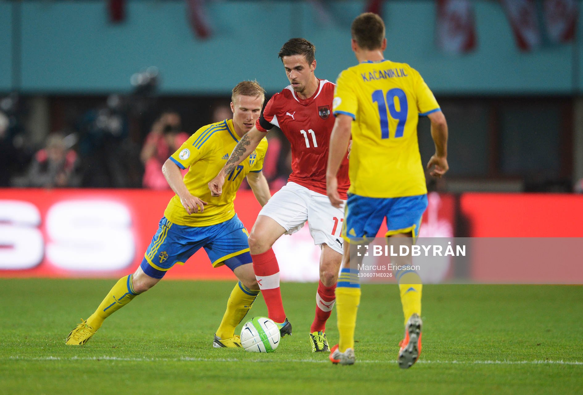 Oscar Wendt och alexander Kacaniklic, Sverige och Martin