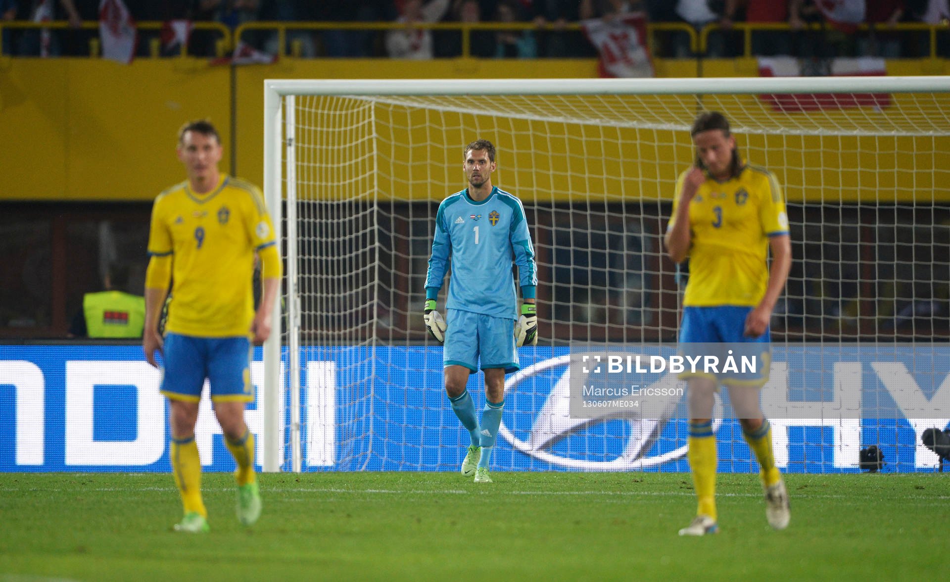 Kim Källström, Andreas Isaksson, målvakt och Jonas