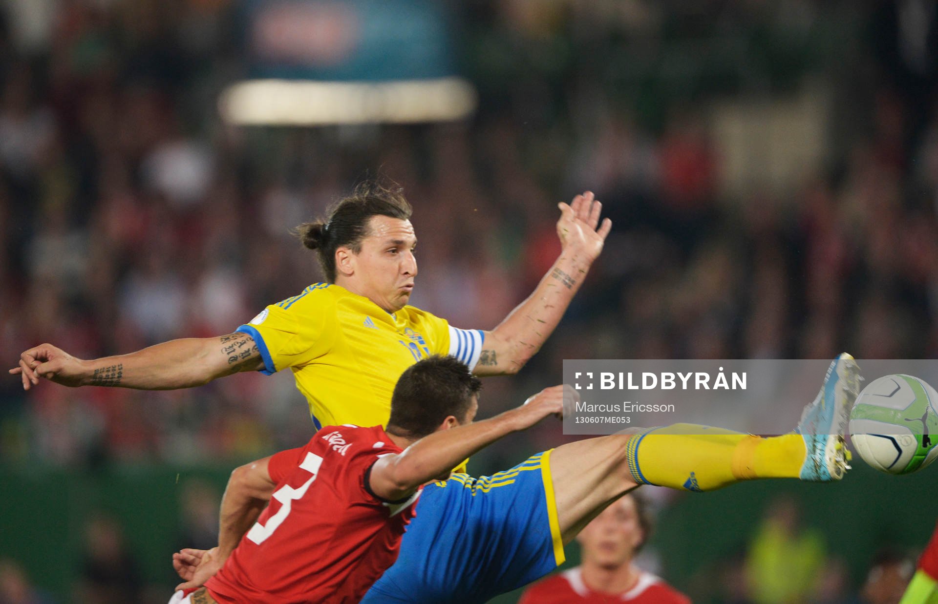 Alexandar Dragovic, Österrike och Zlatan Ibrahimovic,