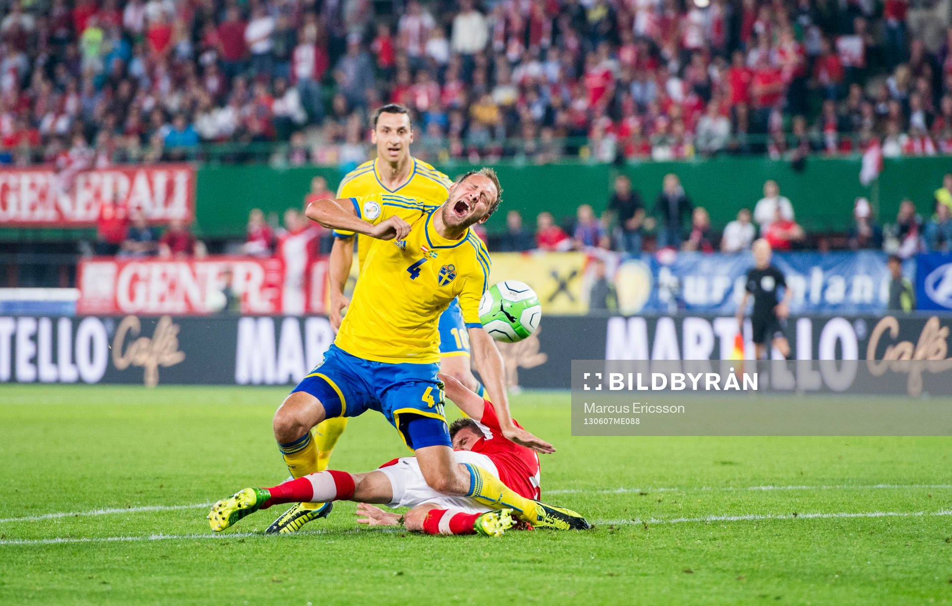 Andreas Granqvist, Sverige sparkas ned i slutminuterna men