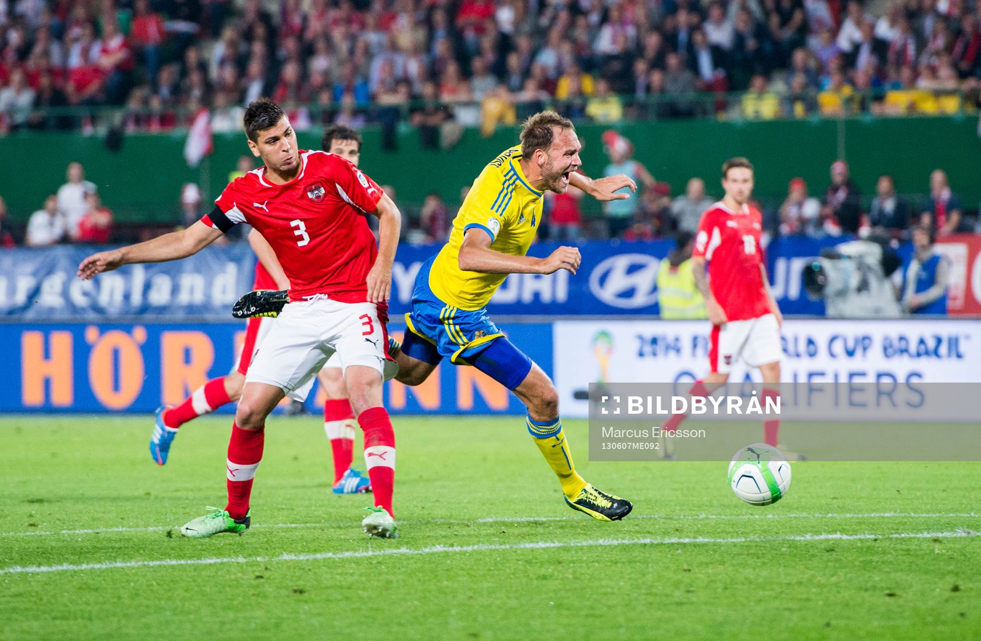 Andreas Granqvist, Sverige kommer fri men knuffas ned av