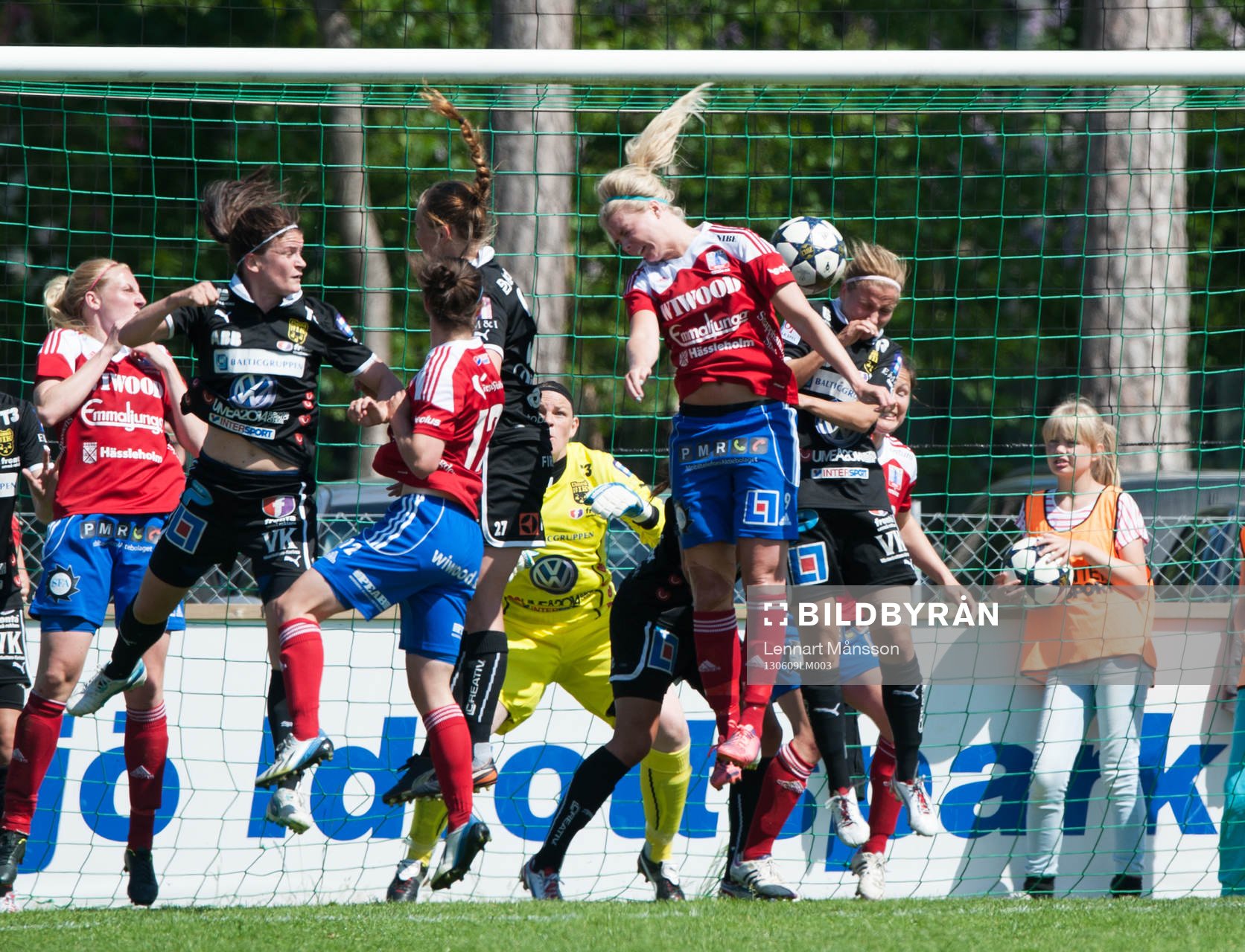2-0 Emma Sjödahl, Vittsjö, som nickar in en hörna