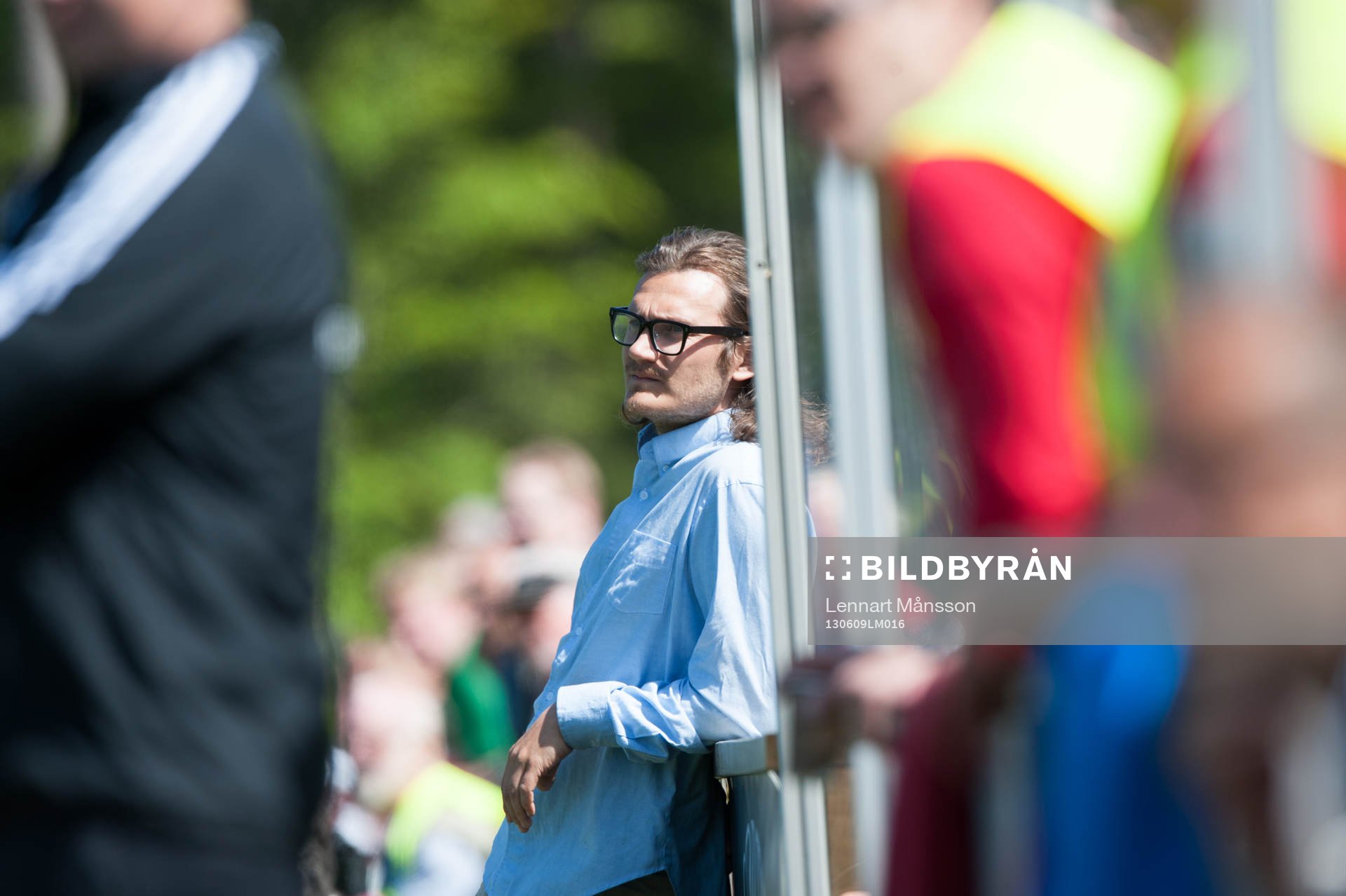 Fotboll, damallsvenskan, Vittsjö - Umeå: Joakim Blomqvist, tränare, Umeå