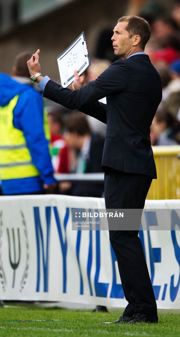 Hammarbys tränare Gregg Berhalter