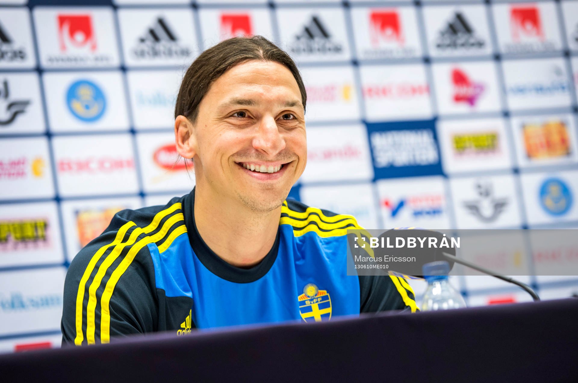Presskonferens med Zlatan Ibrahimovic