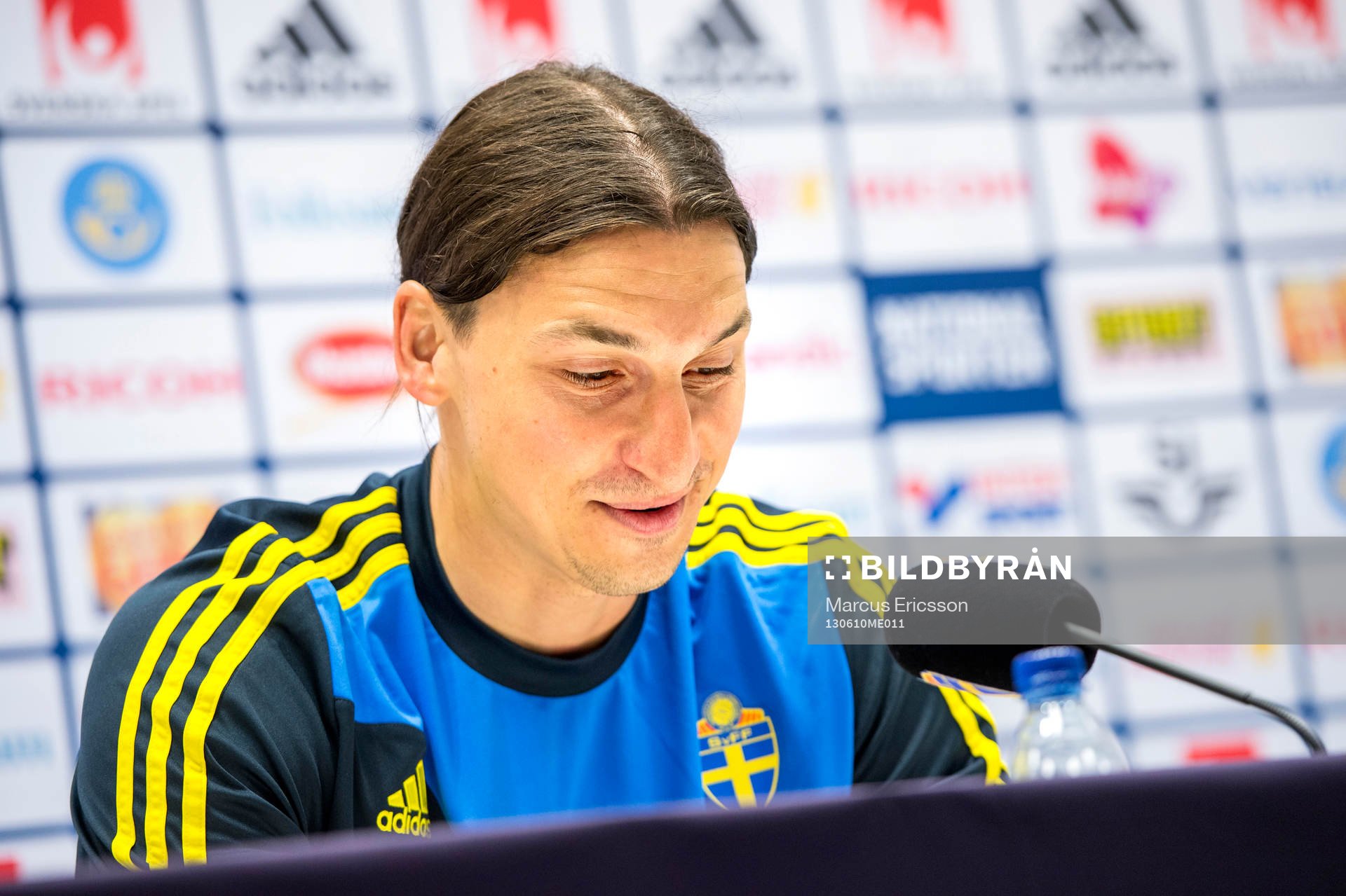 Presskonferens med Zlatan Ibrahimovic