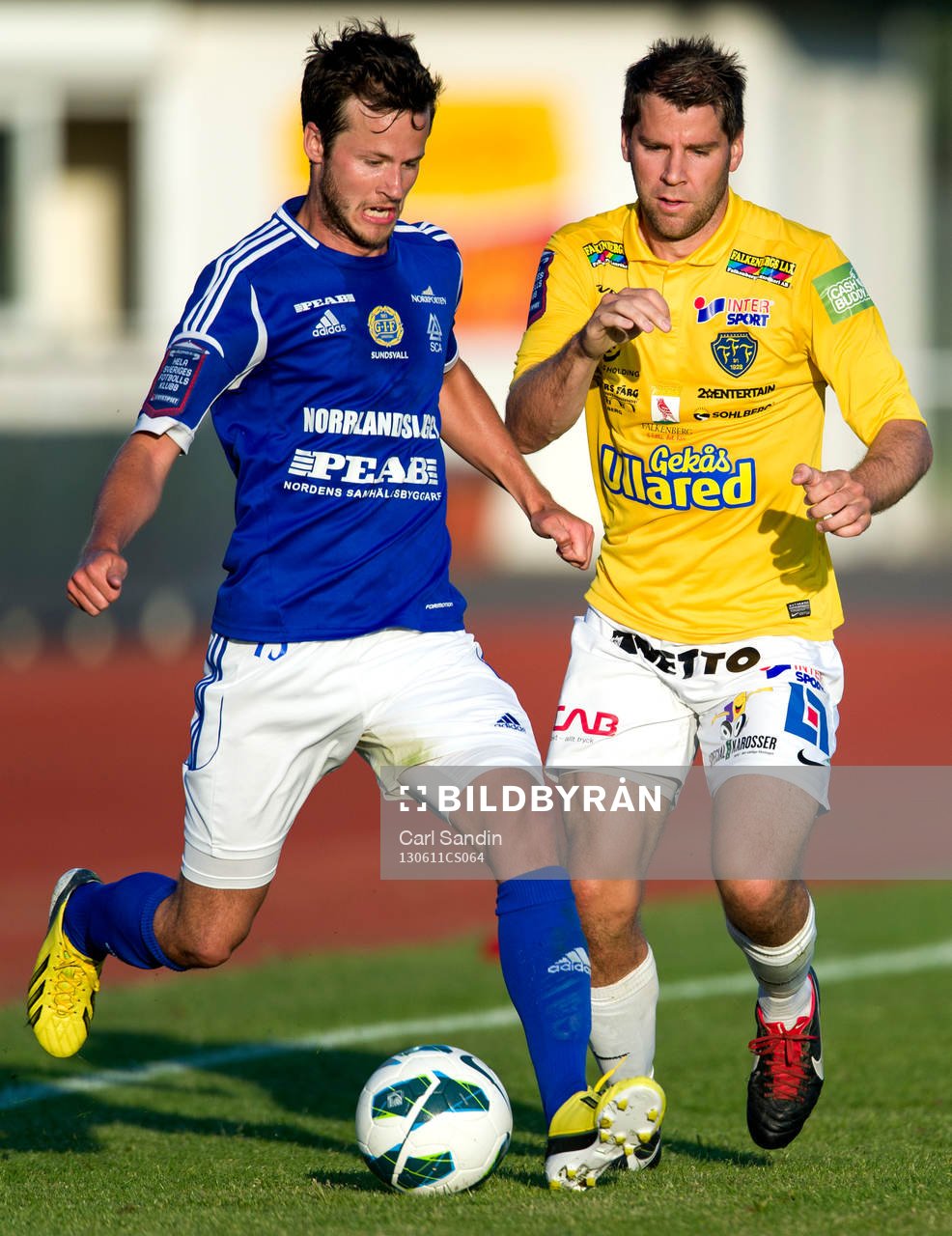 Närkamp mellan Robert Lundström, Sundsvall, och Stefan