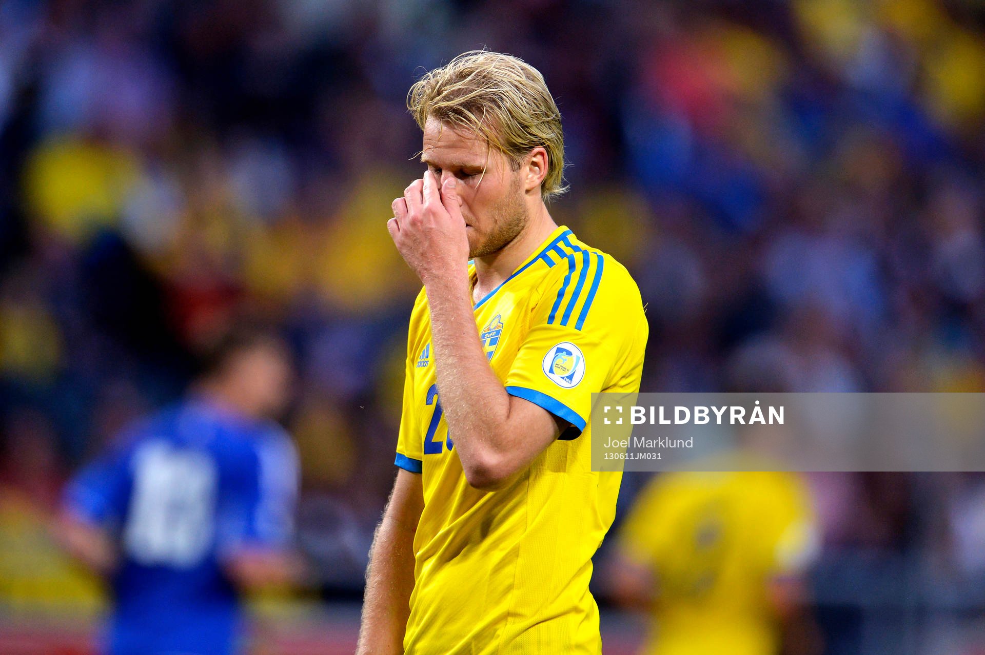 Sveriges Ola Toivonen deppar