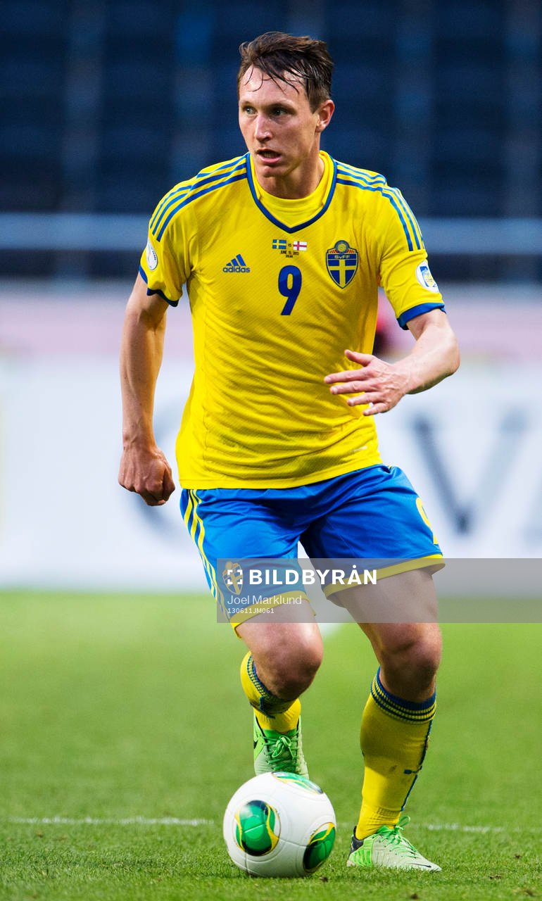 Sveriges Kim Källström i matchen mellan Sverige och