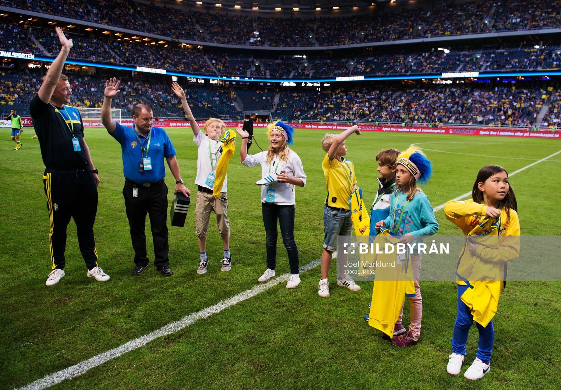 Magnus Hedman deltar i en prisutdelning med Verisure