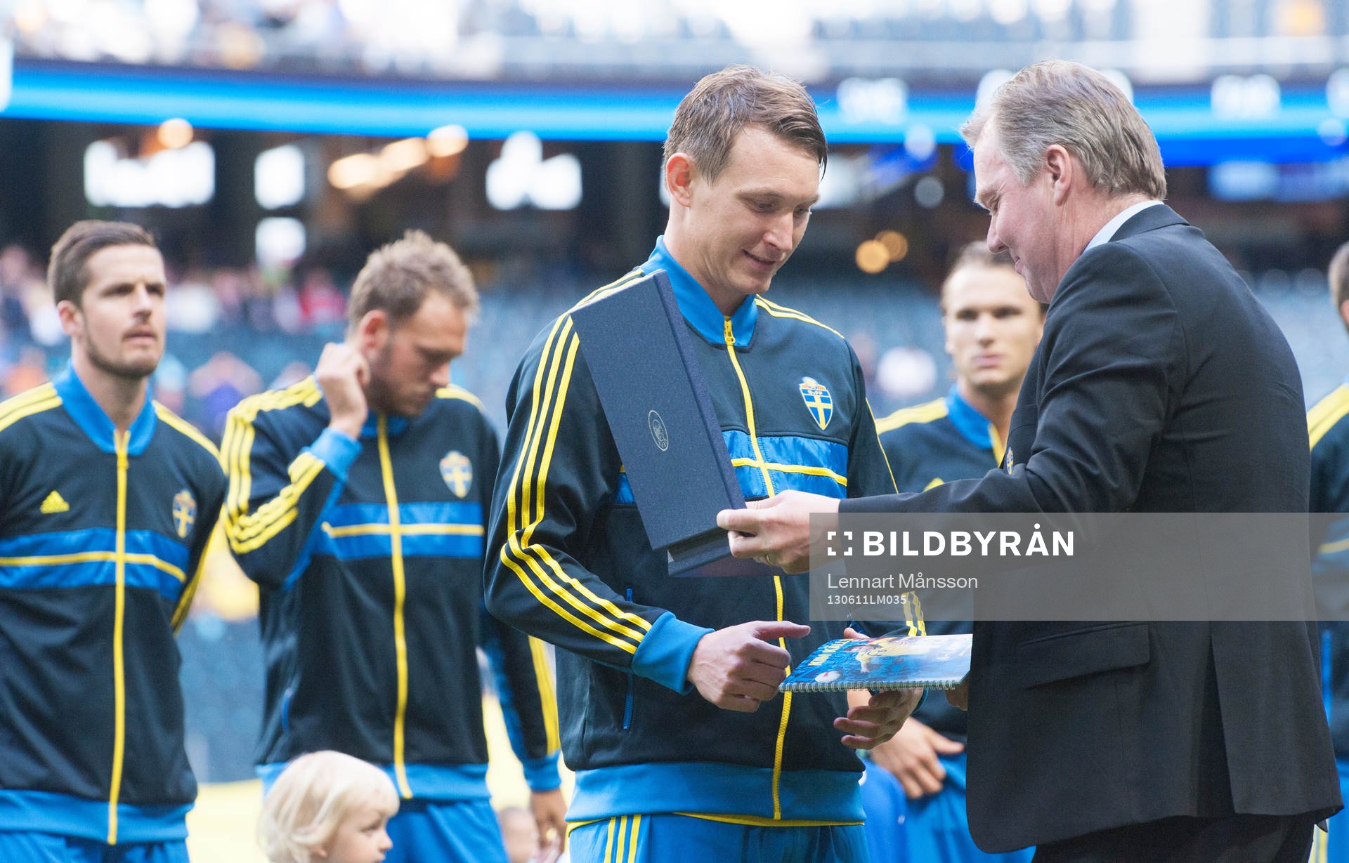 Kim Källström, Sverige, och Karl-Erik Nilsson,