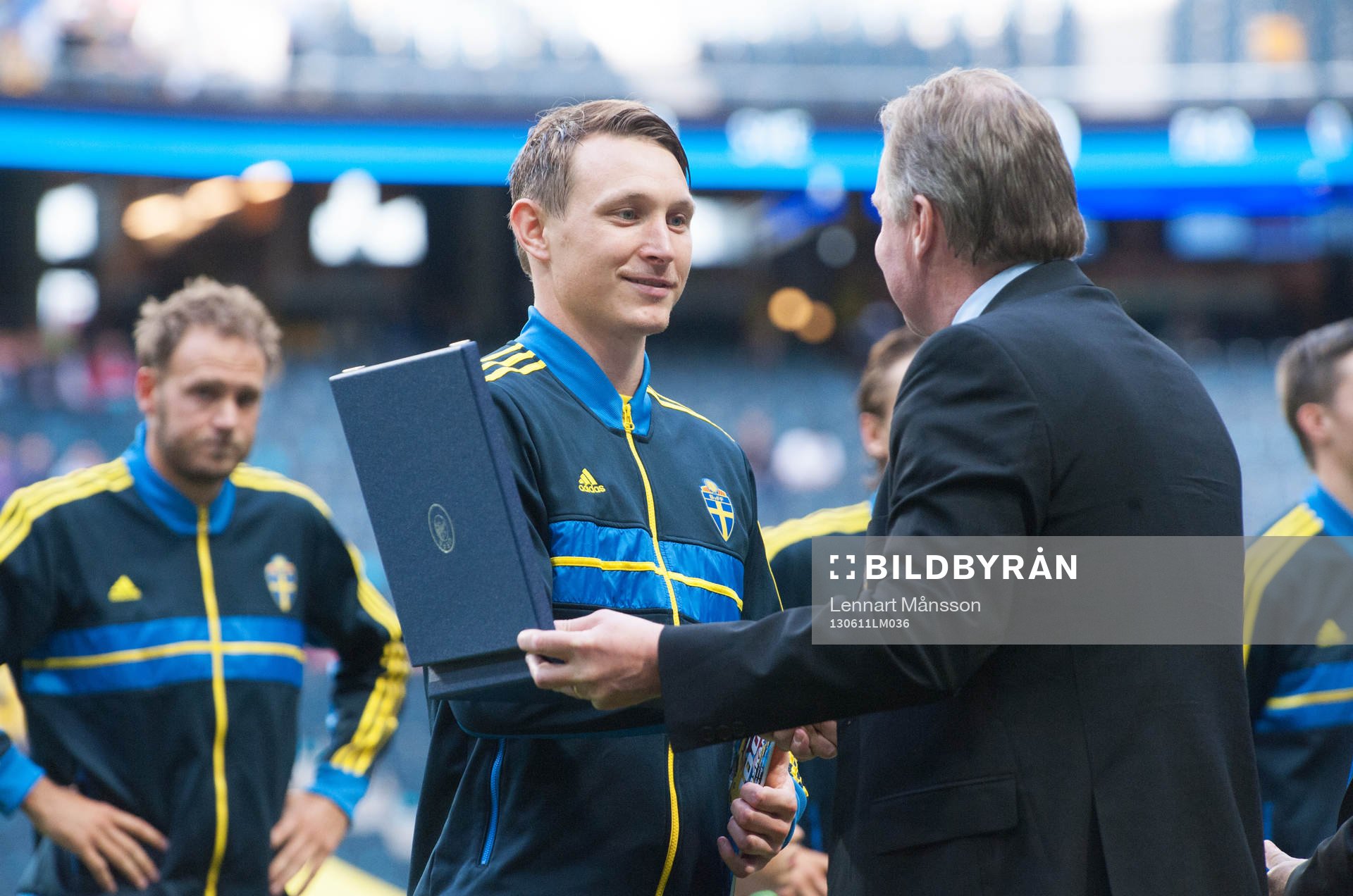 Kim Källström, Sverige, och Karl-Erik Nilsson,
