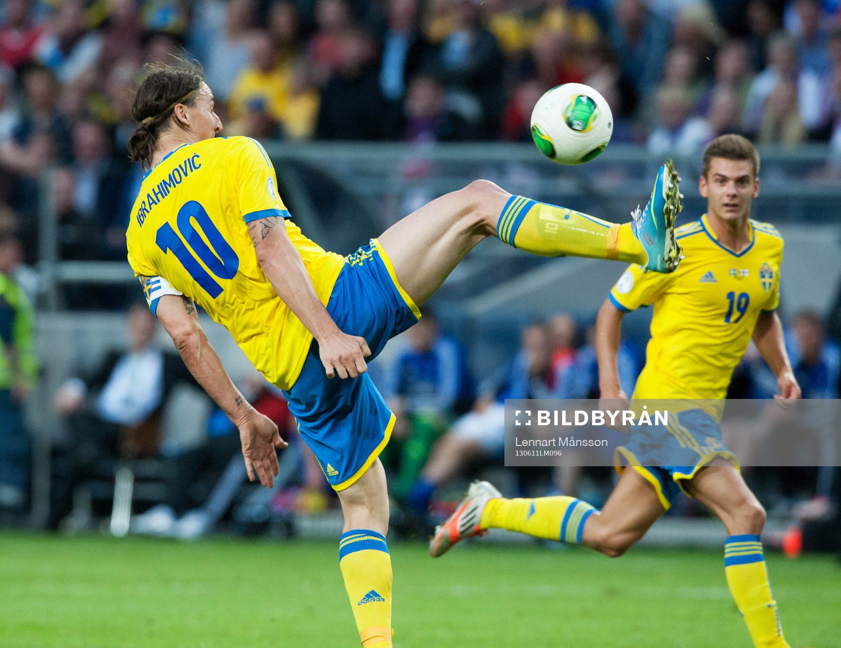 Zlatan Ibrahimovic och Alexander Kacaniklic, Sverige,