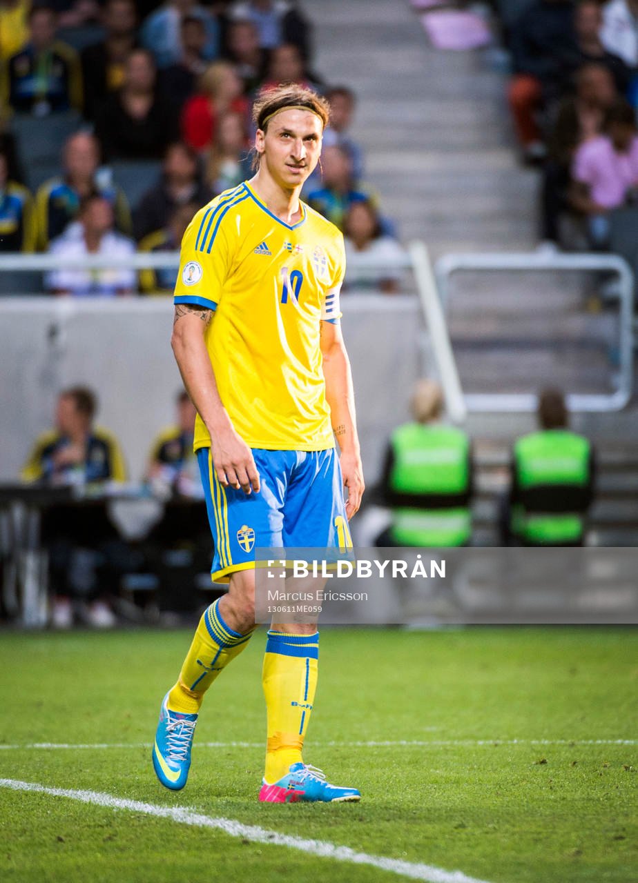 Zlatan Ibrahimovic, Sverige i matchen mellan Sverige och