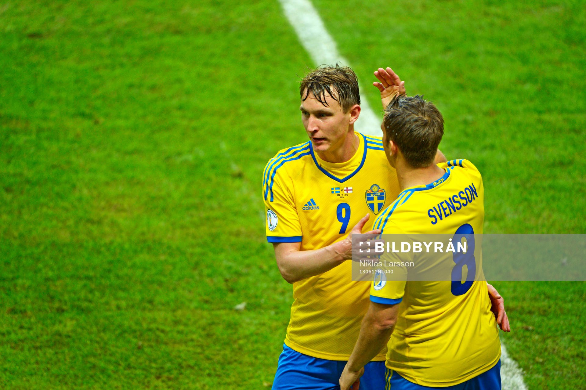 Kim Källström, Sverige, byts ut mot Anders Svensson