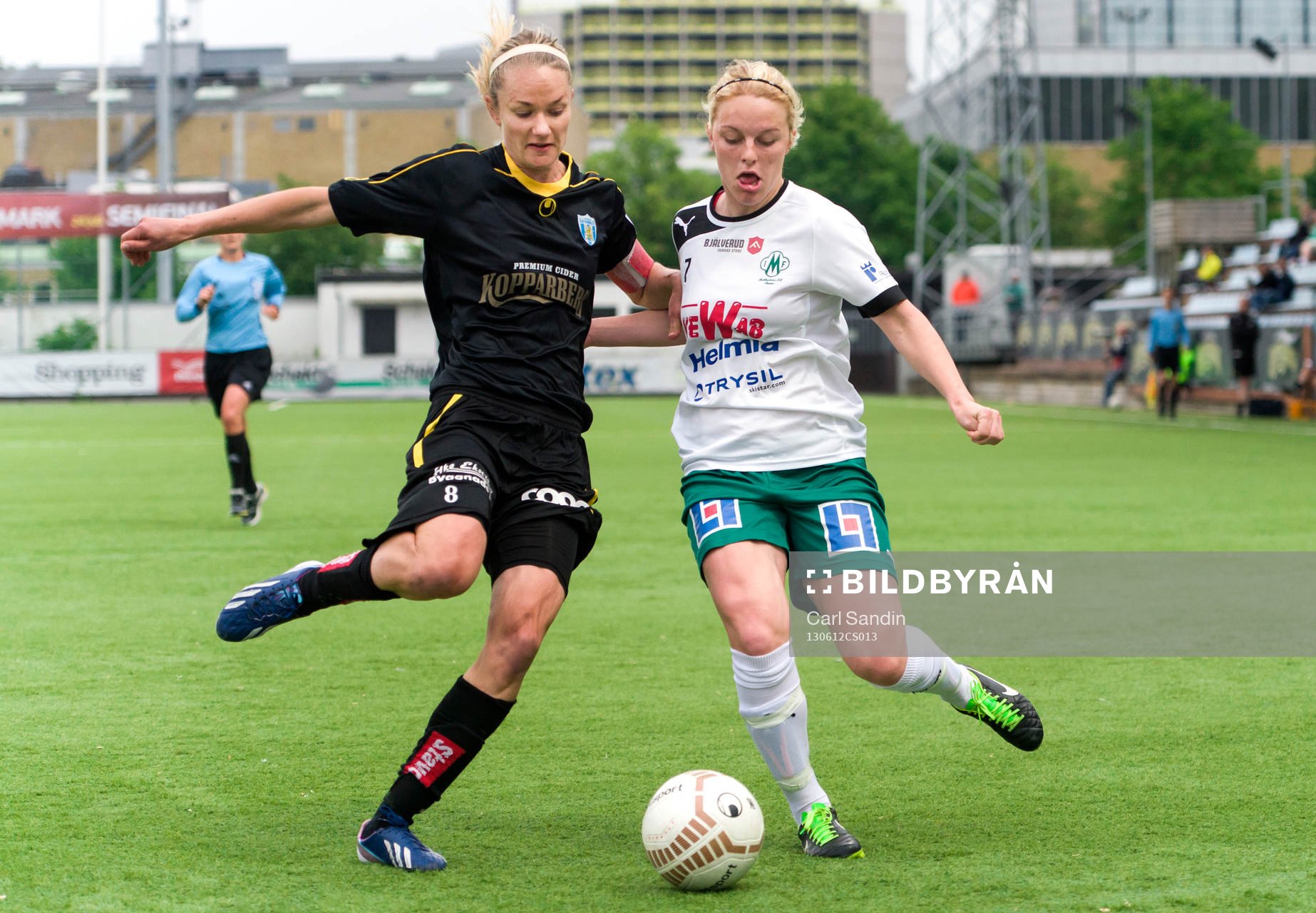 Närkamp mellan Stina Segerström, Kopparbergs Göteborg,