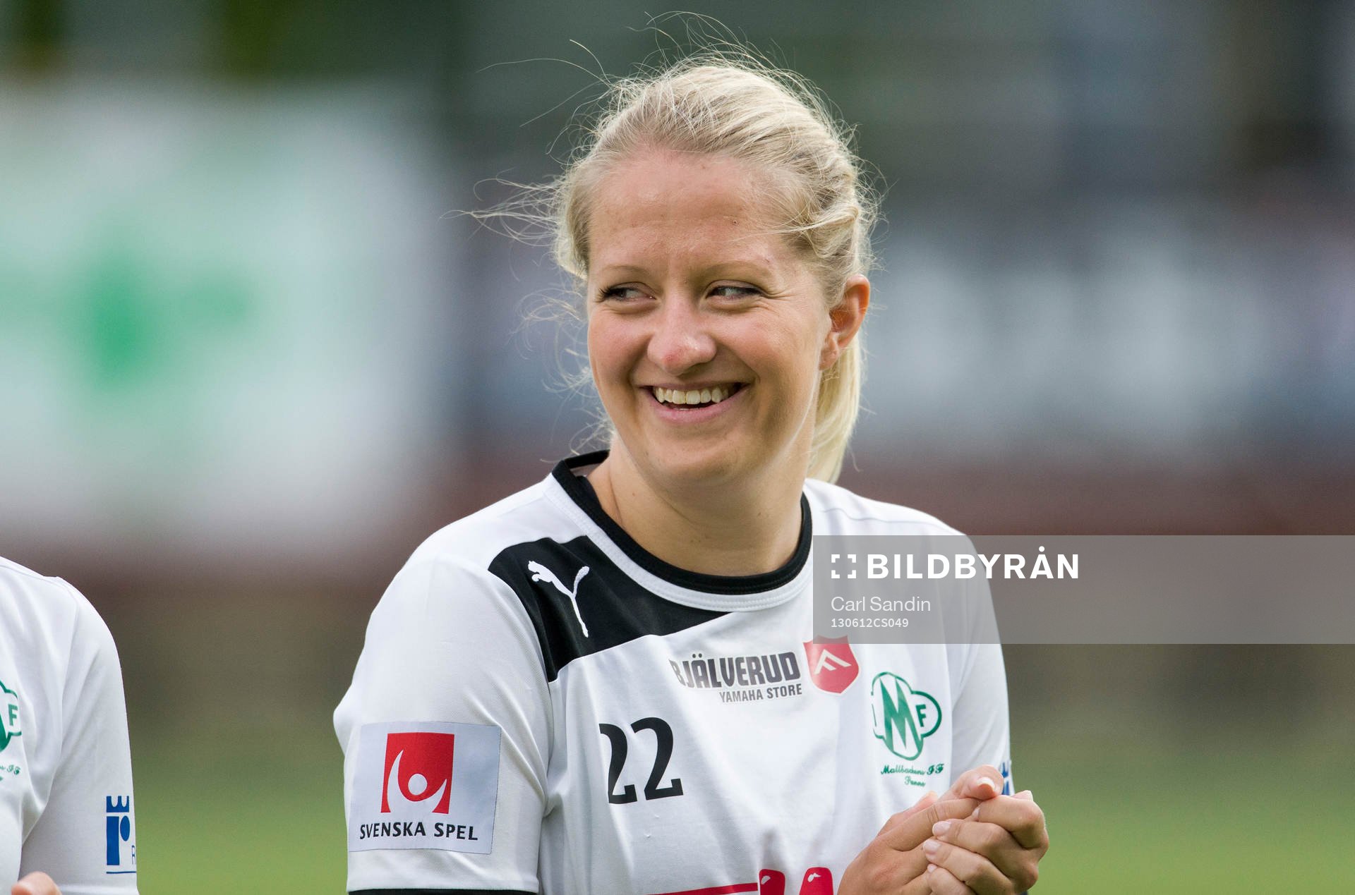 Fotboll, Damallsvenskan, Kopparbergs Göteborg - Mallbacken: Emma Asp, Mallbacken.