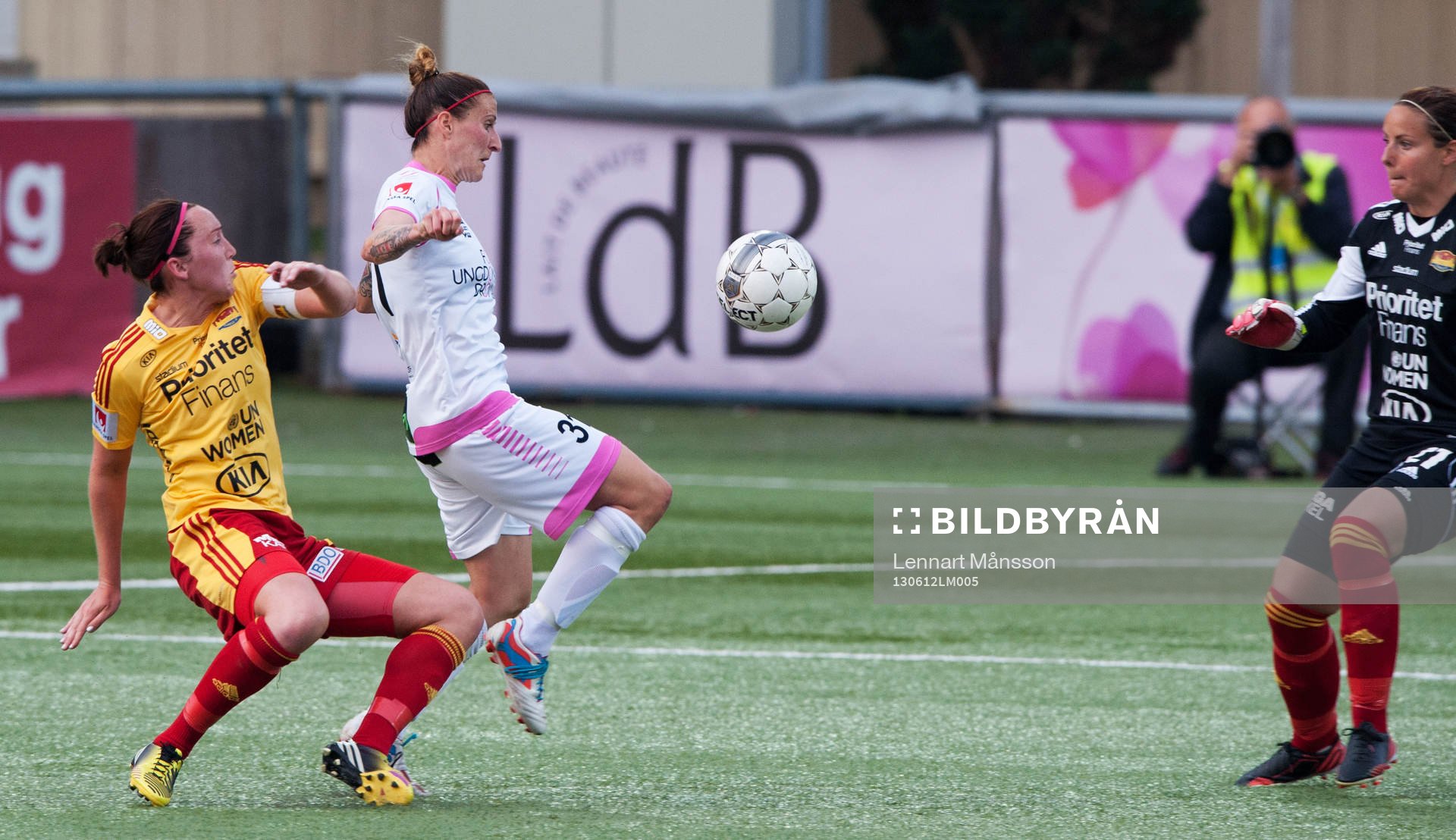1-2, Anja Mittag, Malmö, överlistar Carola Söberg,