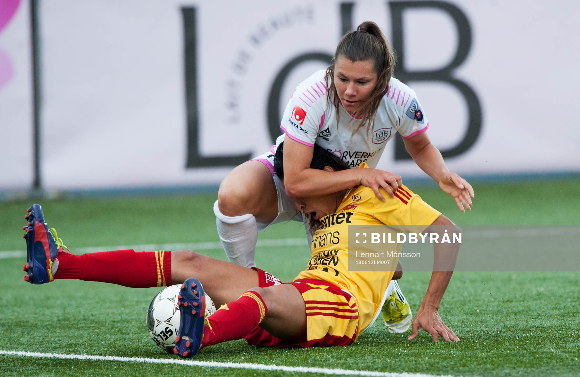 Tuff duell mellan Ramona Bachmann, Malmö och Marta, Tyresö