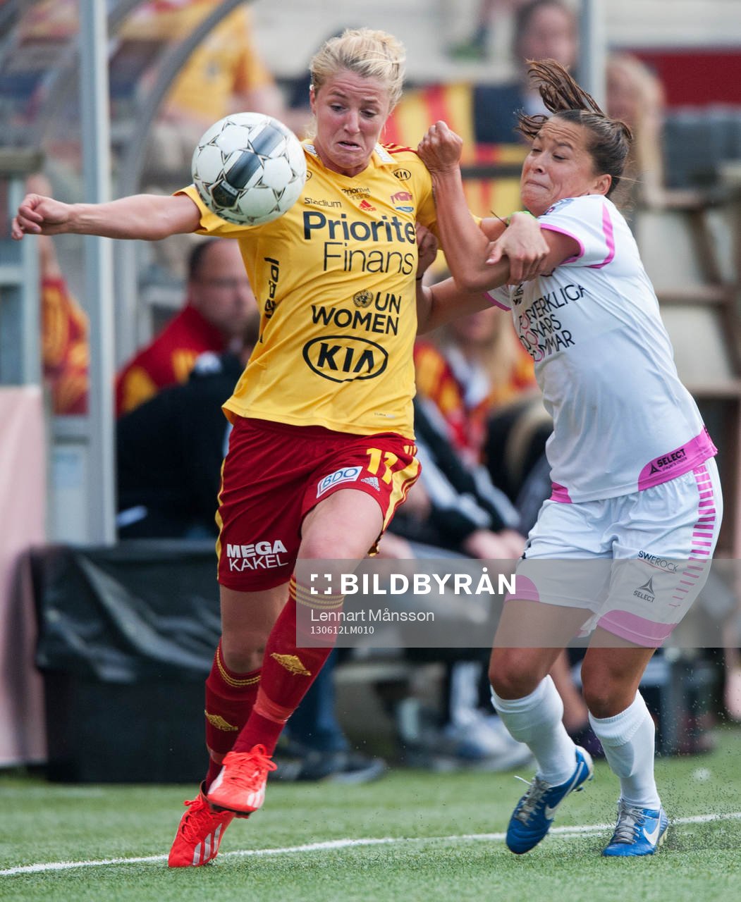 Kirsten Van de Ven, Tyresö mot Alexandra Riley, Malmö