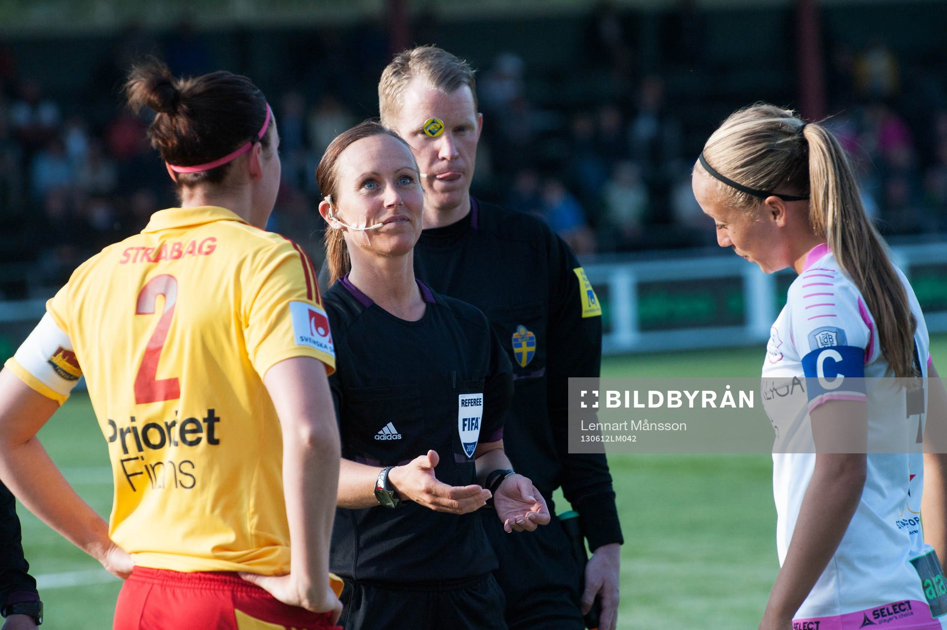 Slantsingling, Pernilla Larsson, domare