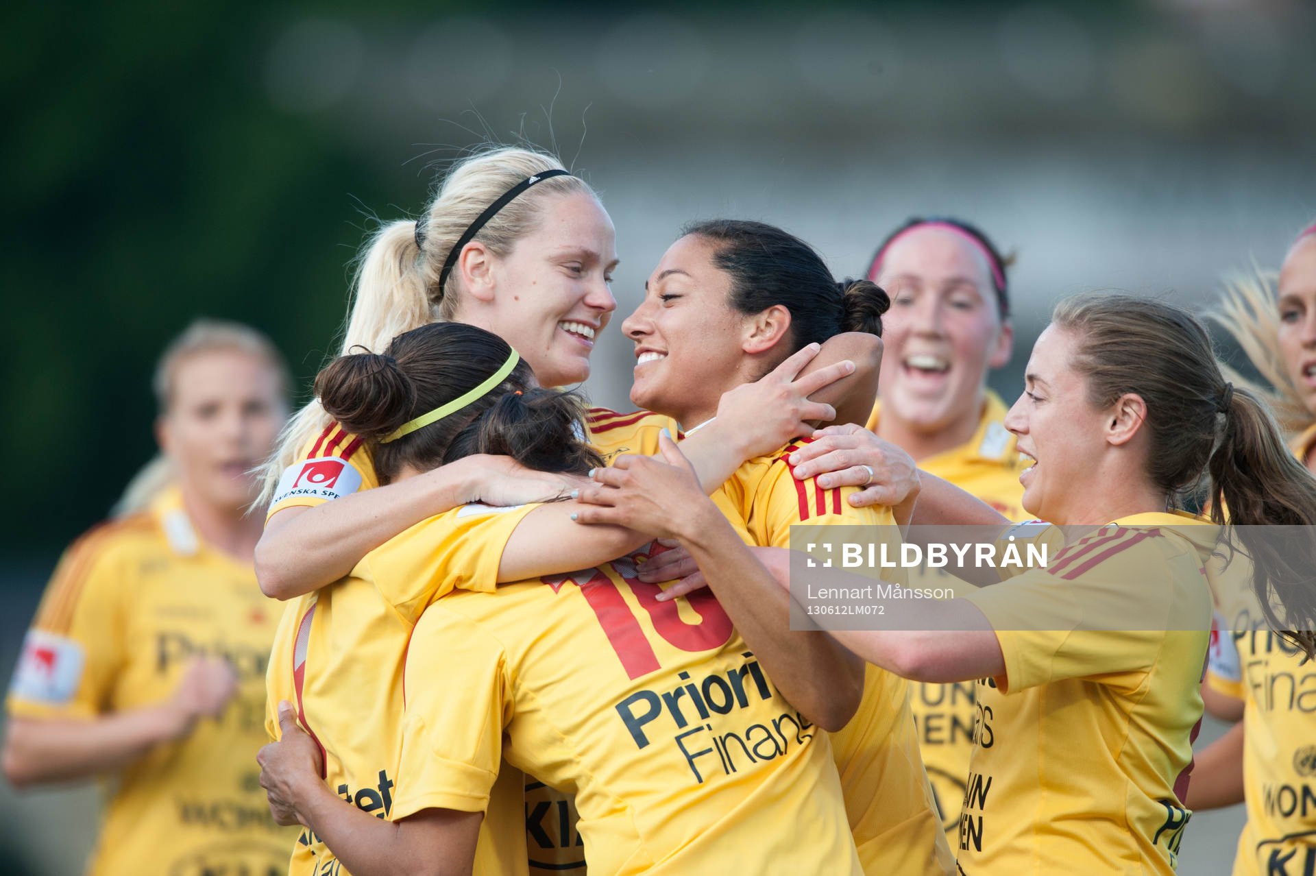 0-1 Marta, Tyresö, som grattas av Lisa Dahlkvist och