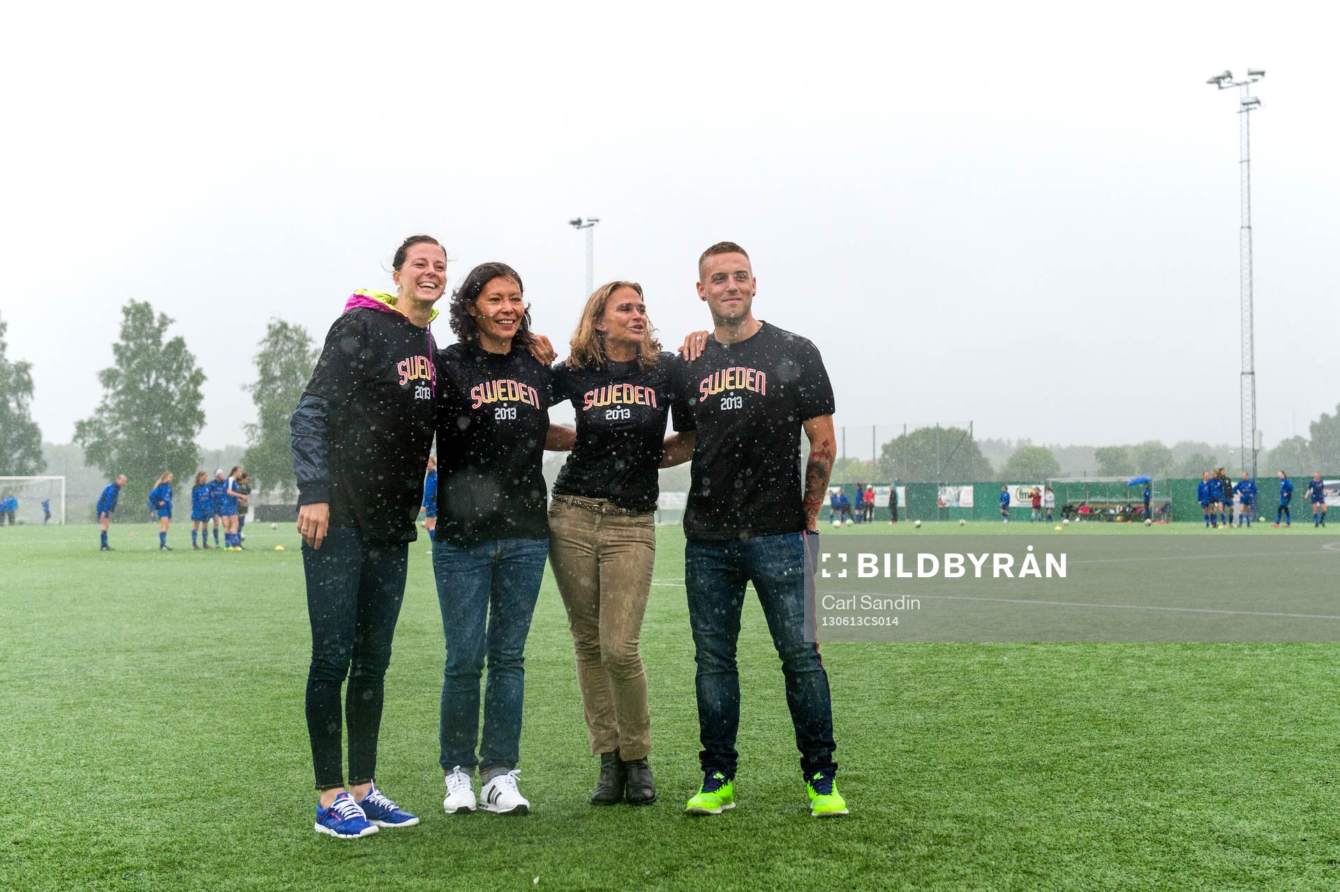 Lotta Schelin, Jane Törnqvist, Kia Cohn Linde och Anton