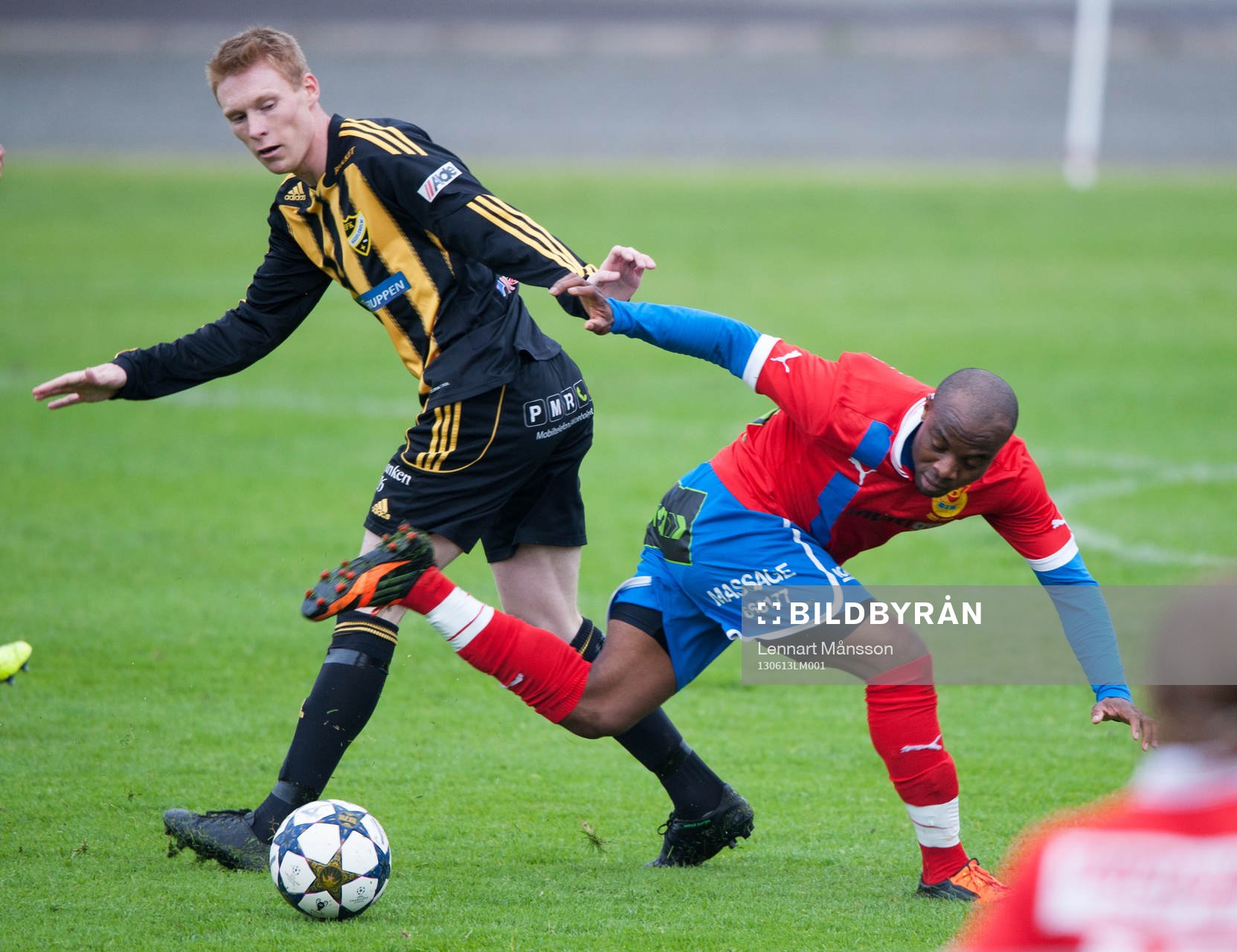 Joel Svensson, Hässleholm, och Timi Biotonye, Borstahusen