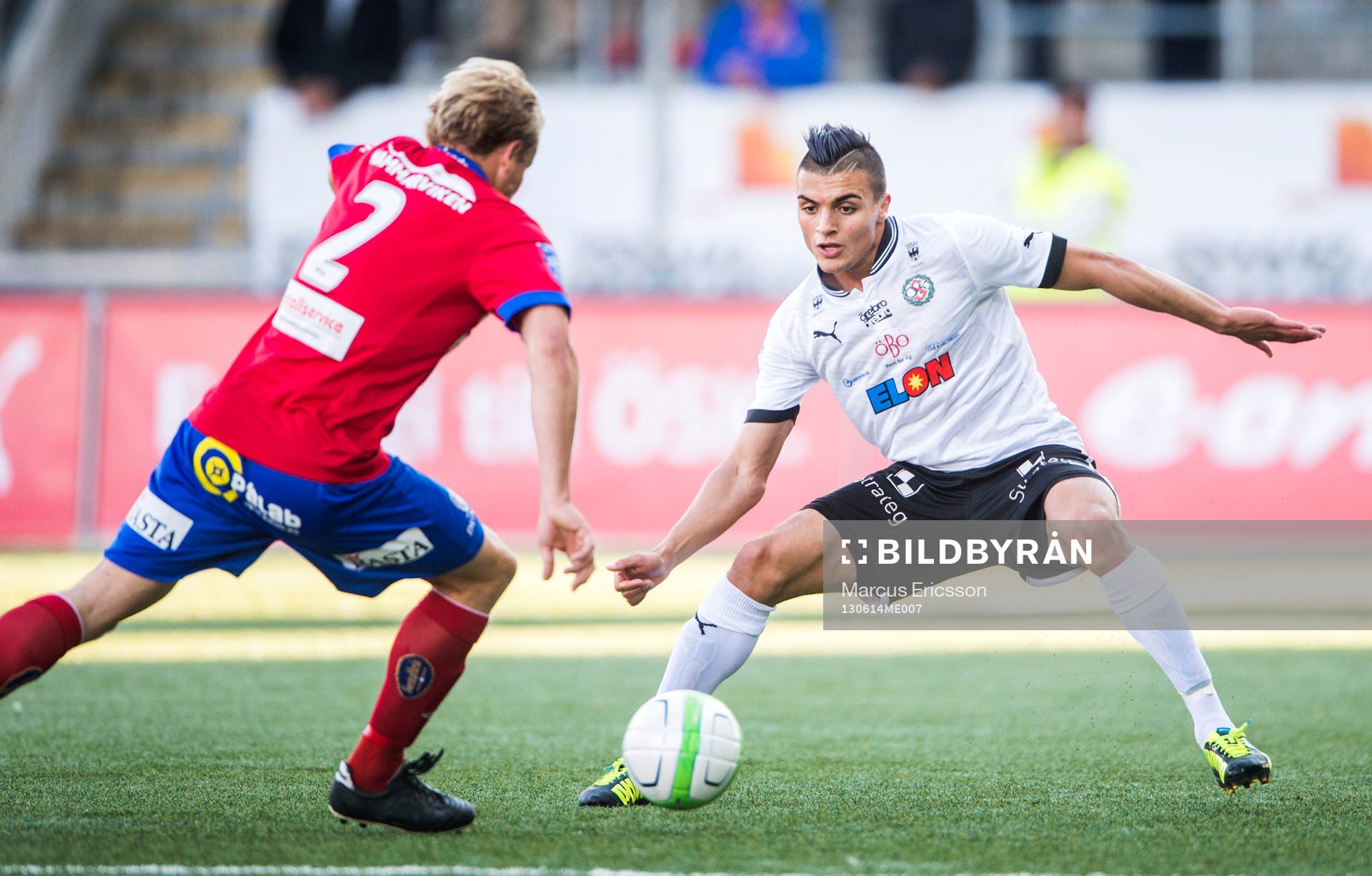 Ahmed Yasin, Örebro SK  i matchen mellan Örebro och