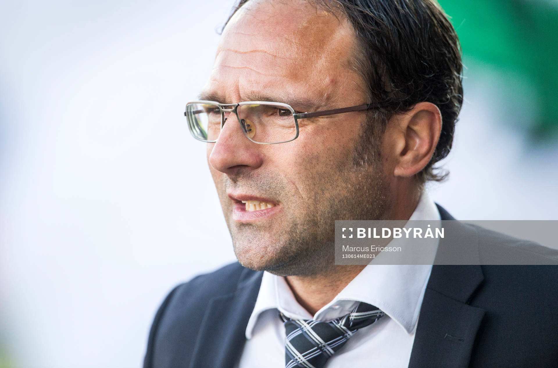 Per-Ola Ljung, tränare Örebro SK i matchen mellan Örebro