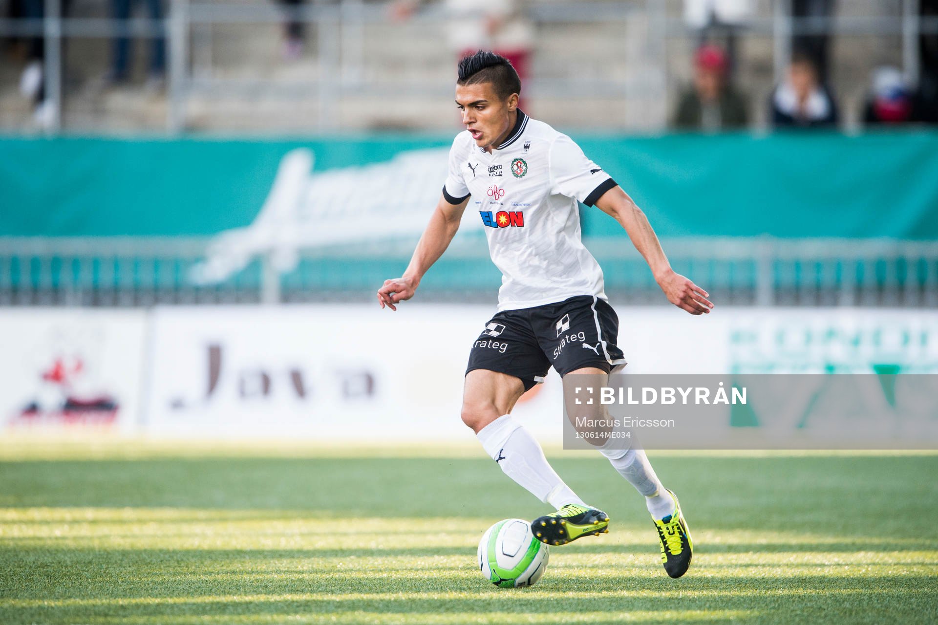 Ahmed Yasin, Örebro SK  i matchen mellan Örebro och