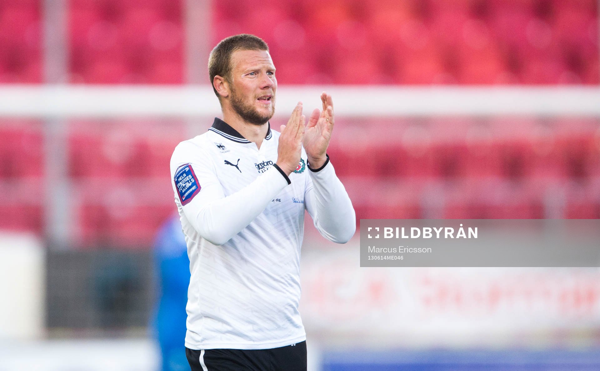 Peter Samuelsson, Örebro SK i matchen mellan Örebro och