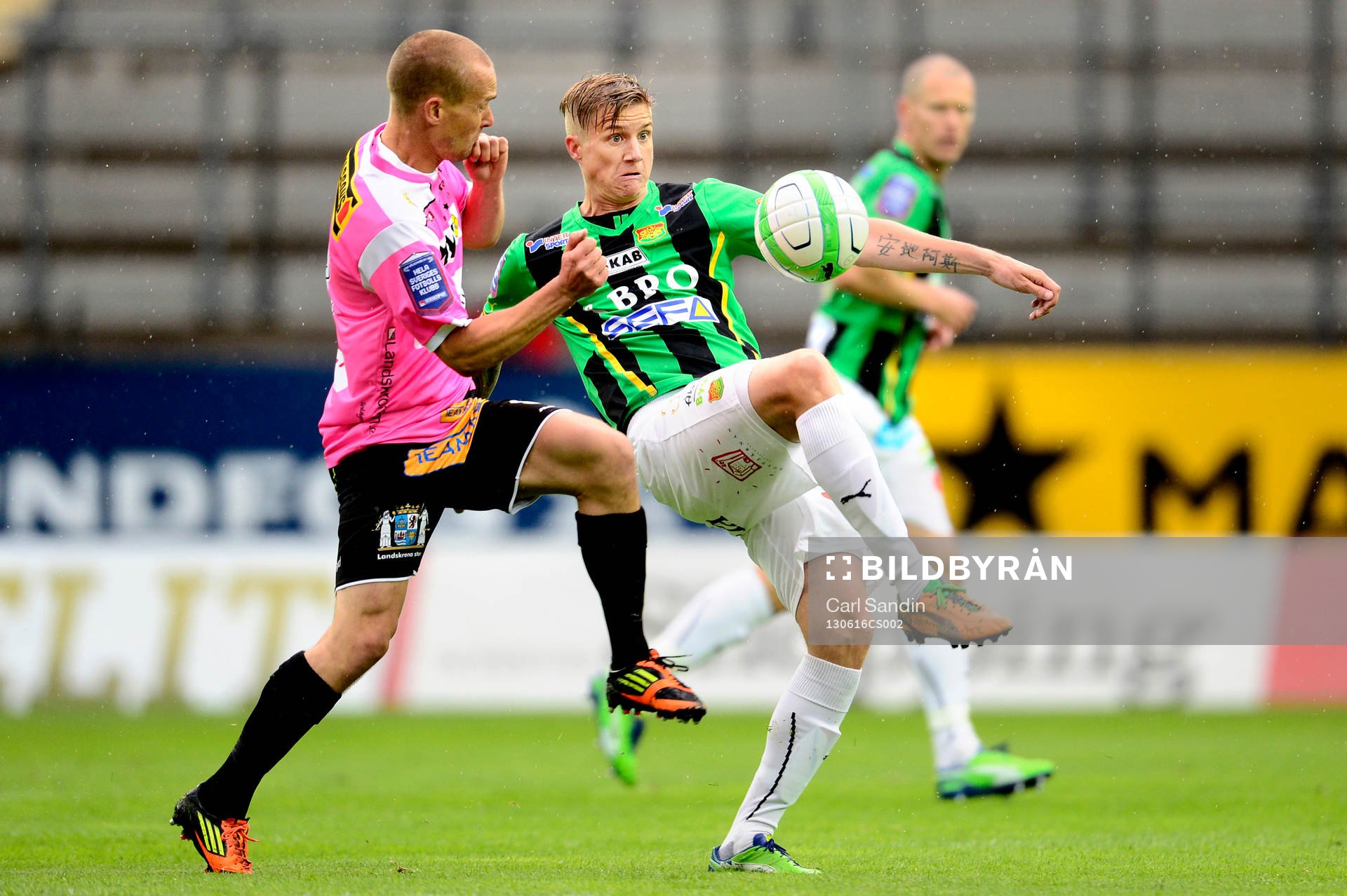Fredrik Svanbäck, Landskrona BOIS och Andreas Drugge, Gais