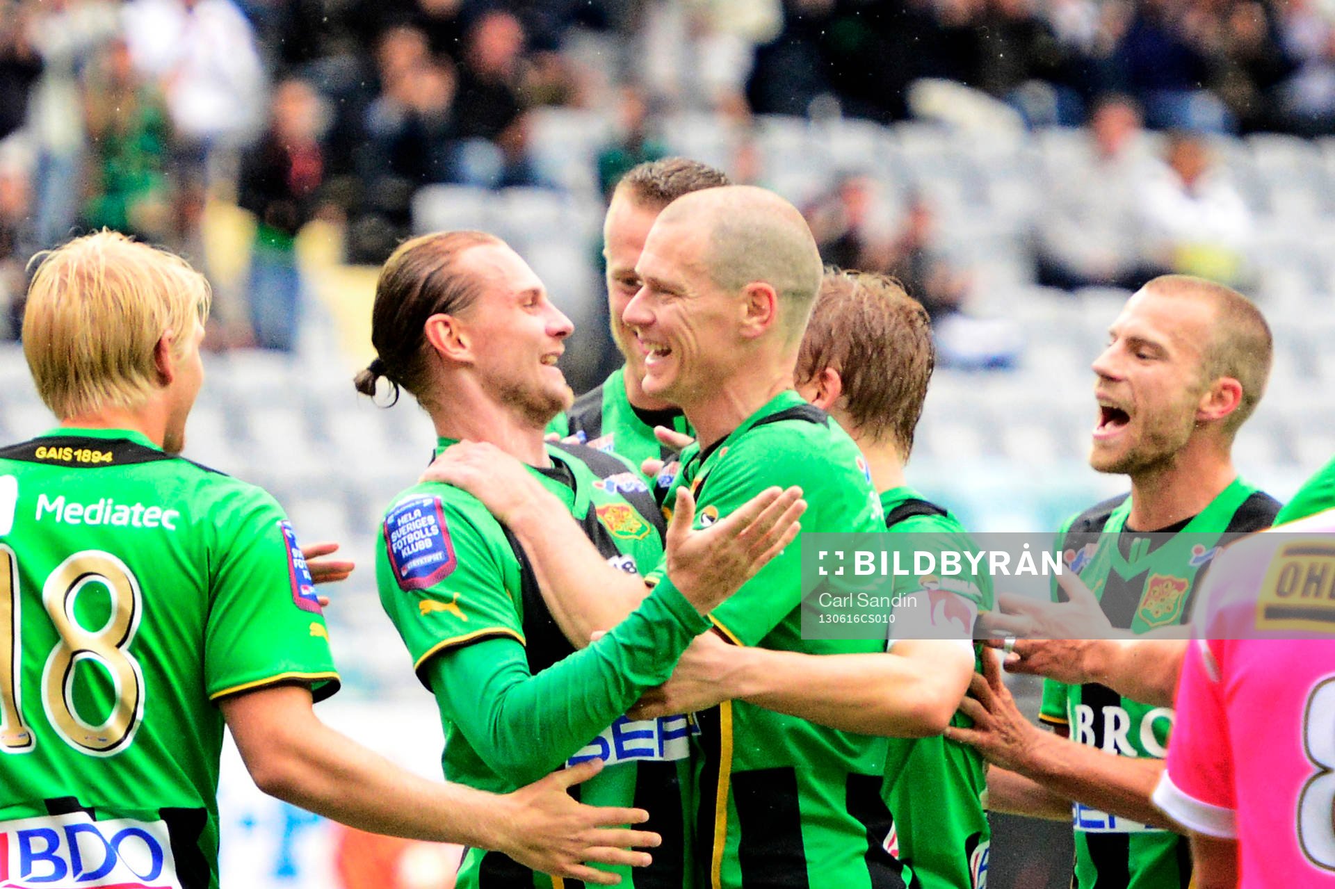 Richard Spong, Gais firar att ha gjort 1-0