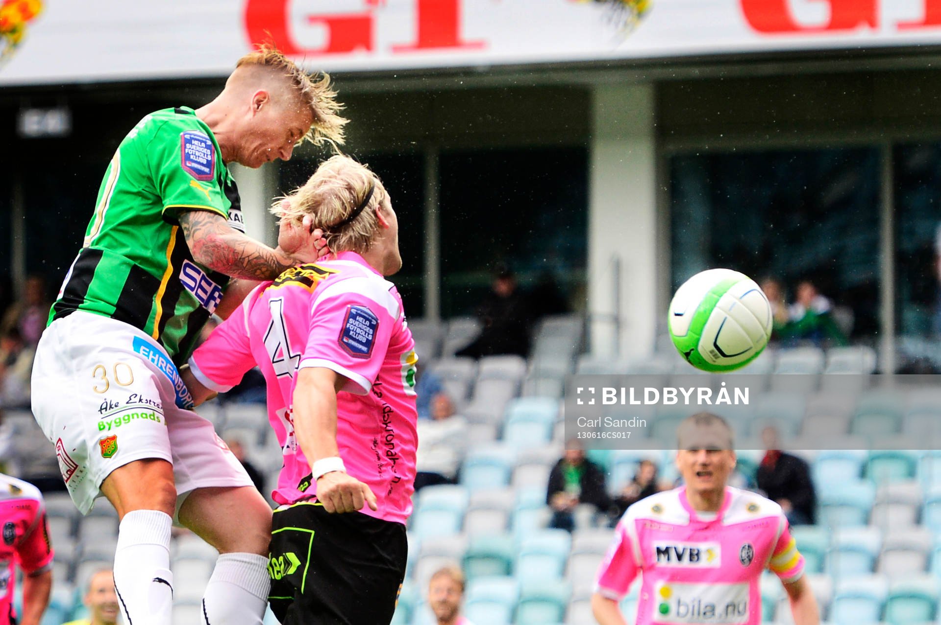 Andreas Drugge, Gais gör 2-0 över Martin Rudolfsson,