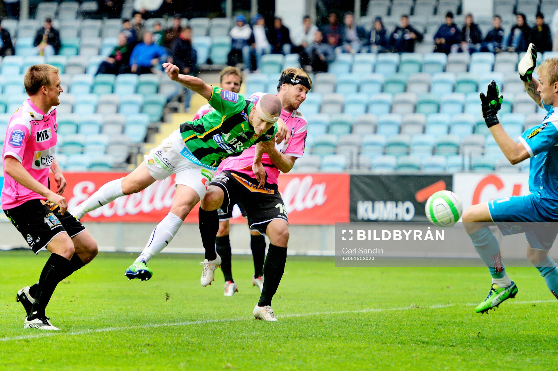 Andreas Augustsson, Gais nickar in 3-0 bakom Bill
