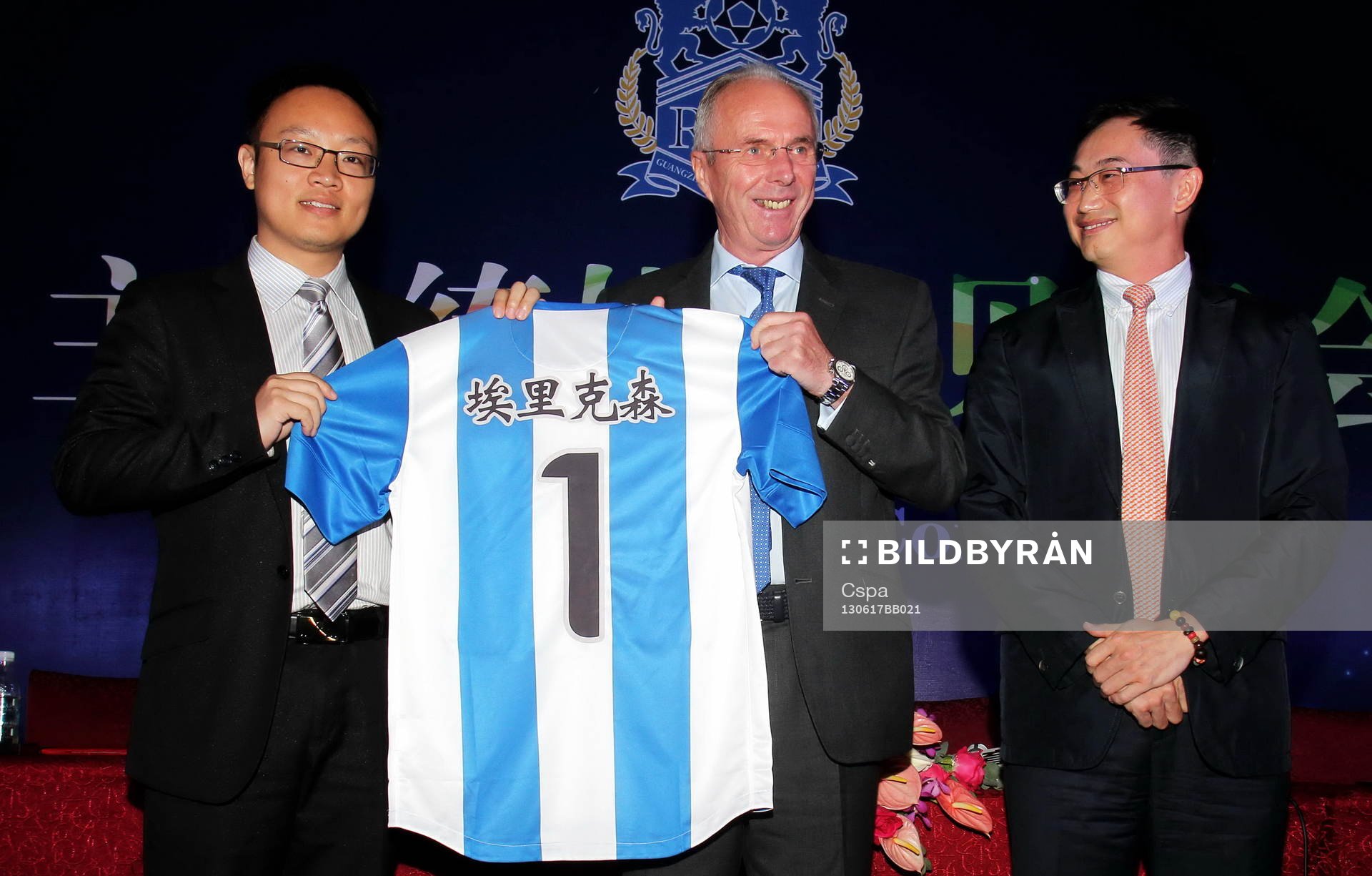 Fotboll, Sven-Göran Eriksson, Ny huvudtränare i Guangzhou