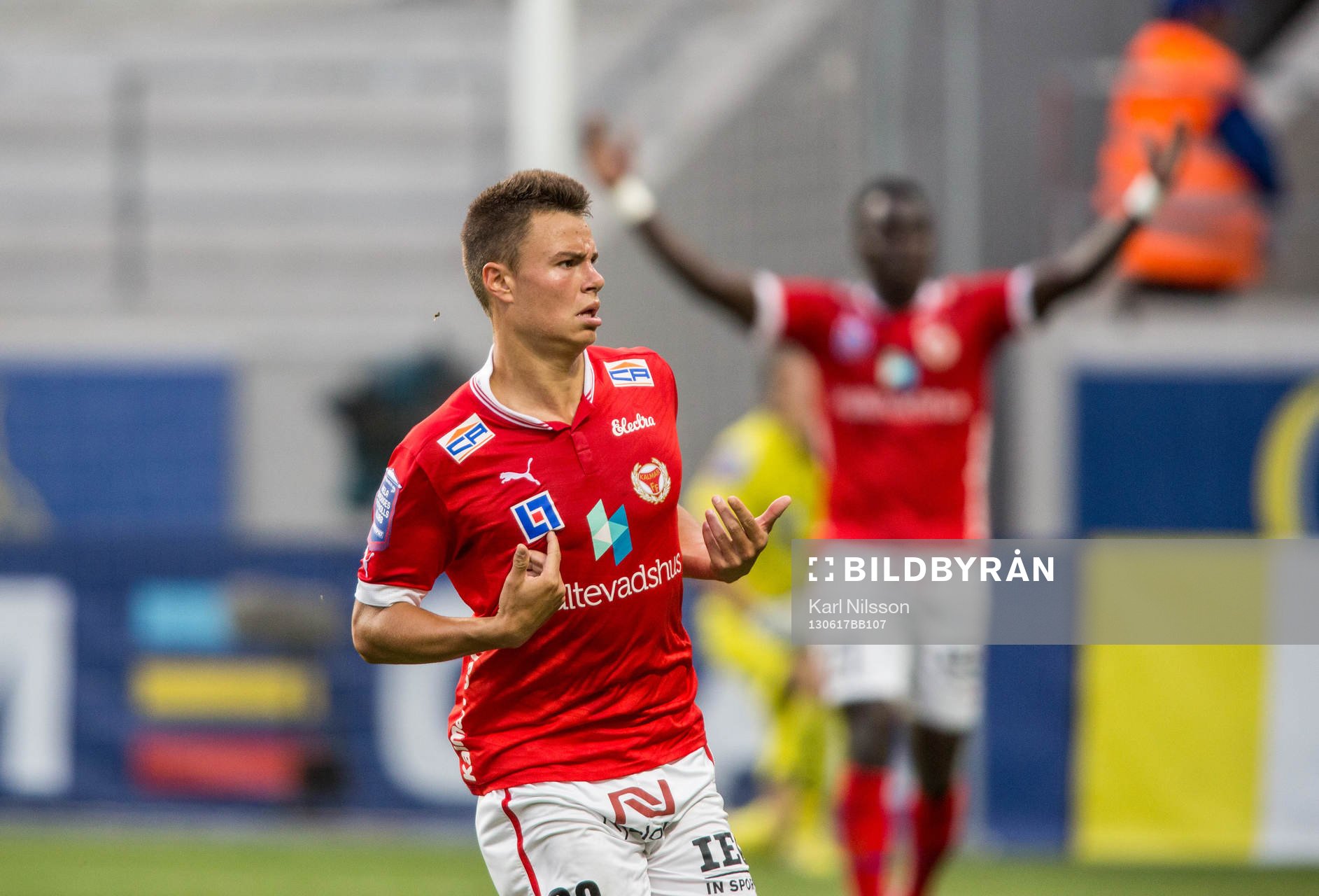 Melker Hallberg, Kalmar FF, gör 2-2