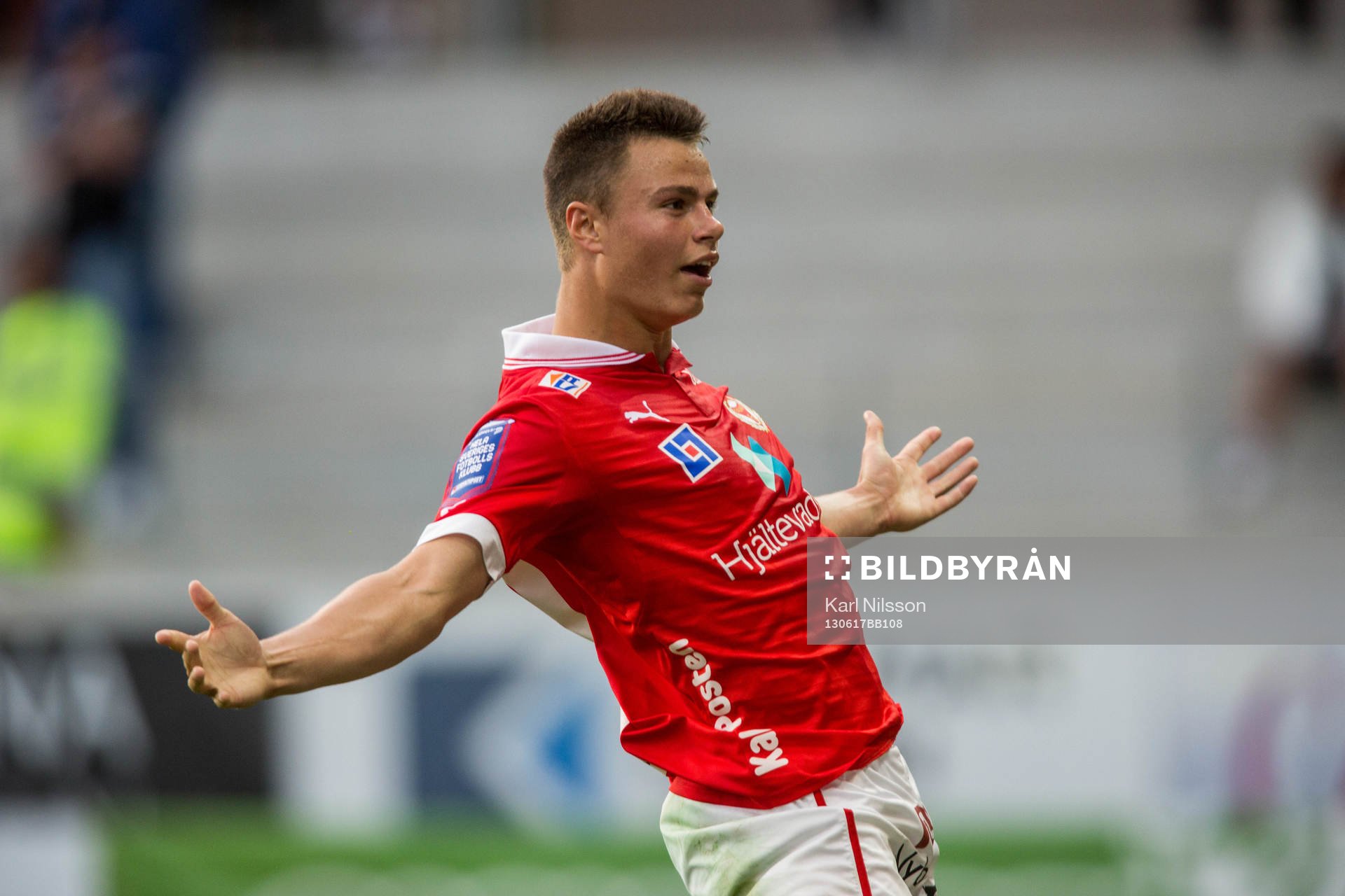 Melker Hallberg, Kalmar FF, gör 2-2