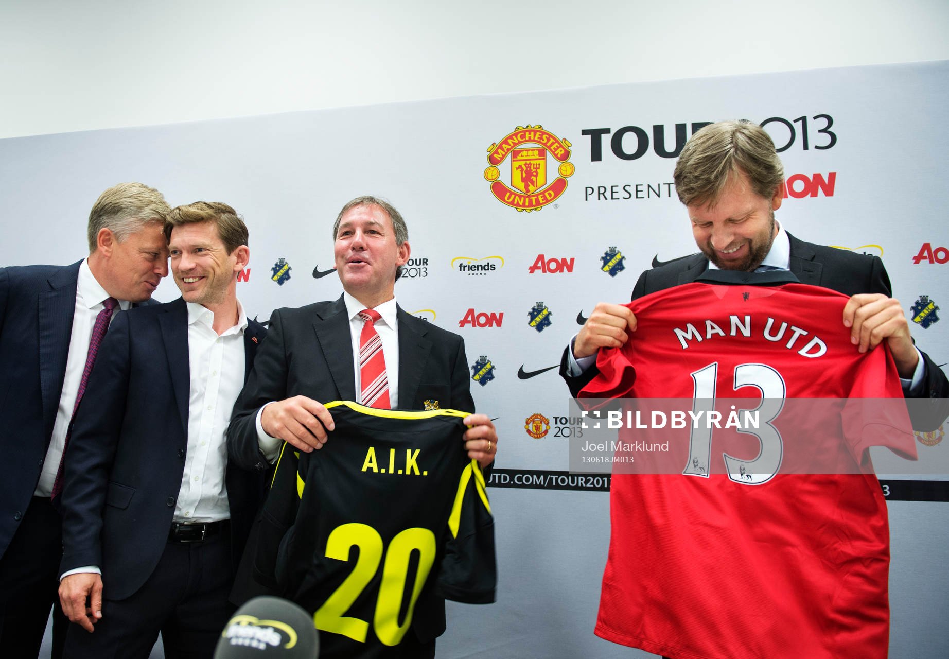 Jacob Schlawitz, vd AON Nordic, Jesper Blomqvist, Bryan
